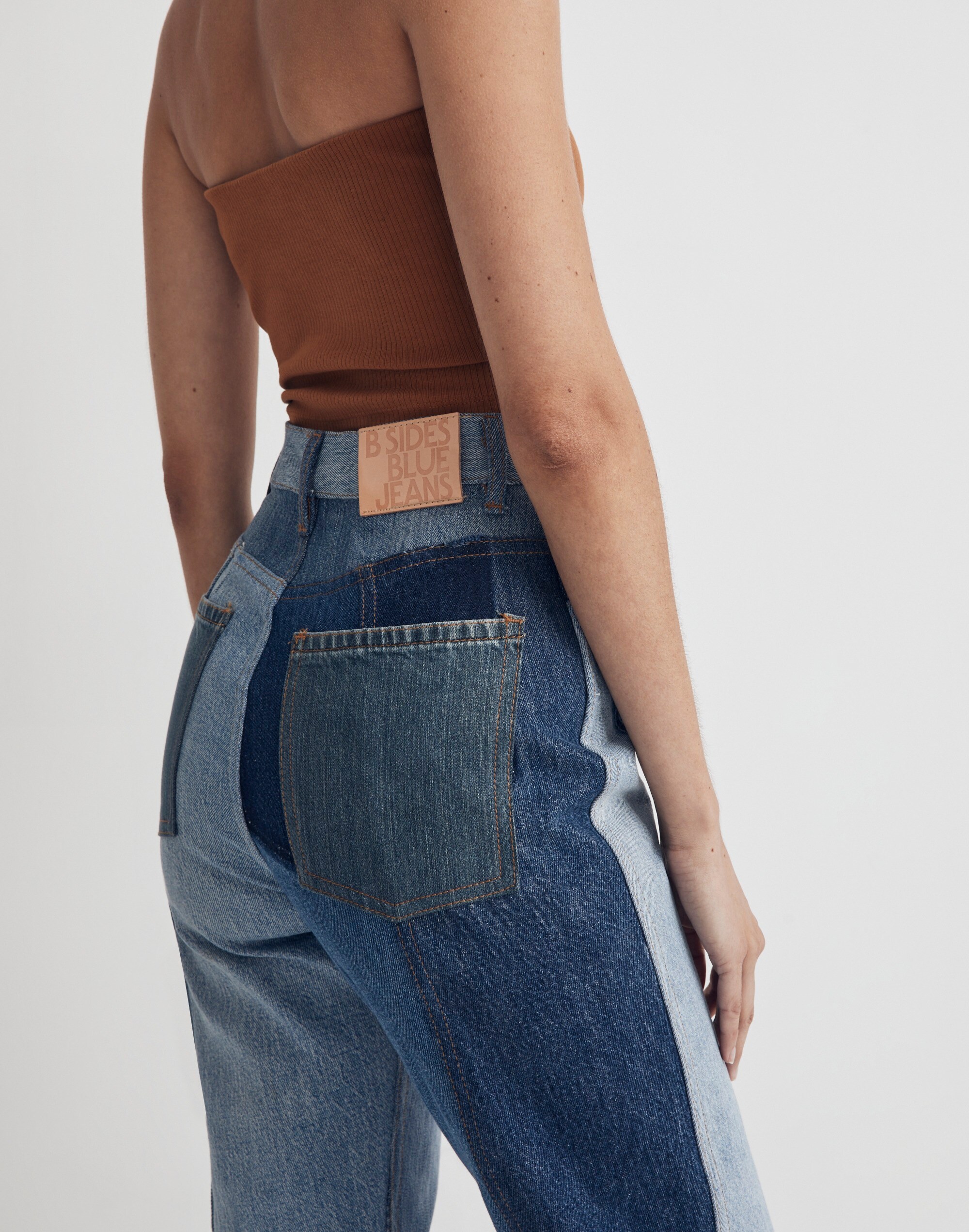 B Sides&trade; Vintage Reworked Plein Jeans