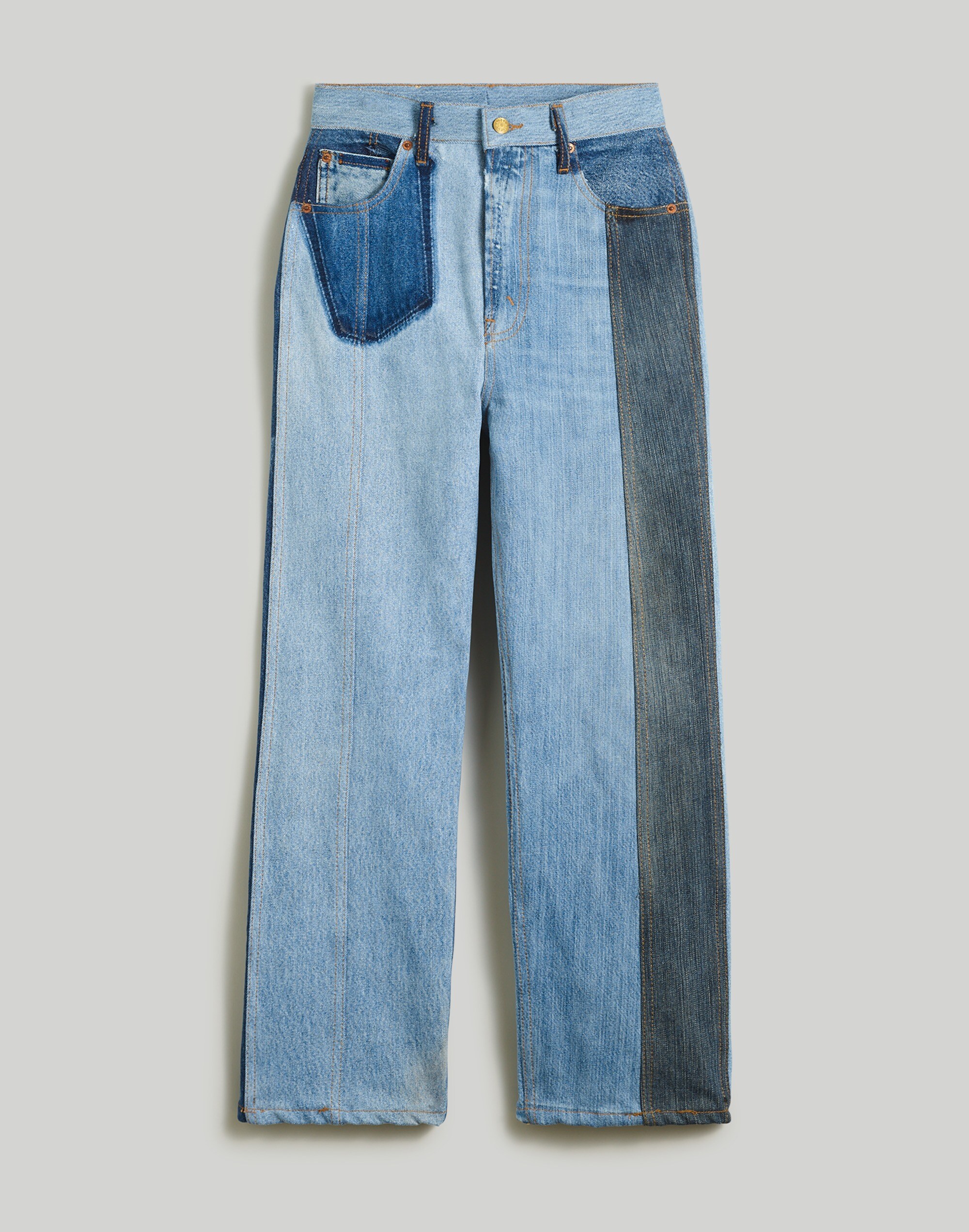 【B SIDES】UP CYCLE VINTAGE WIDE DENIM B Sides™ Vintage Reworked Plein Jeans | Madewell