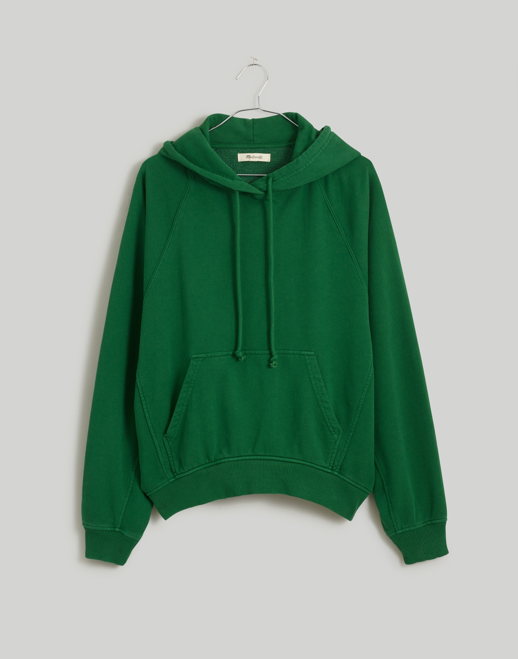 Terry Relaxed Raglan-Sleeve Sweatshirt