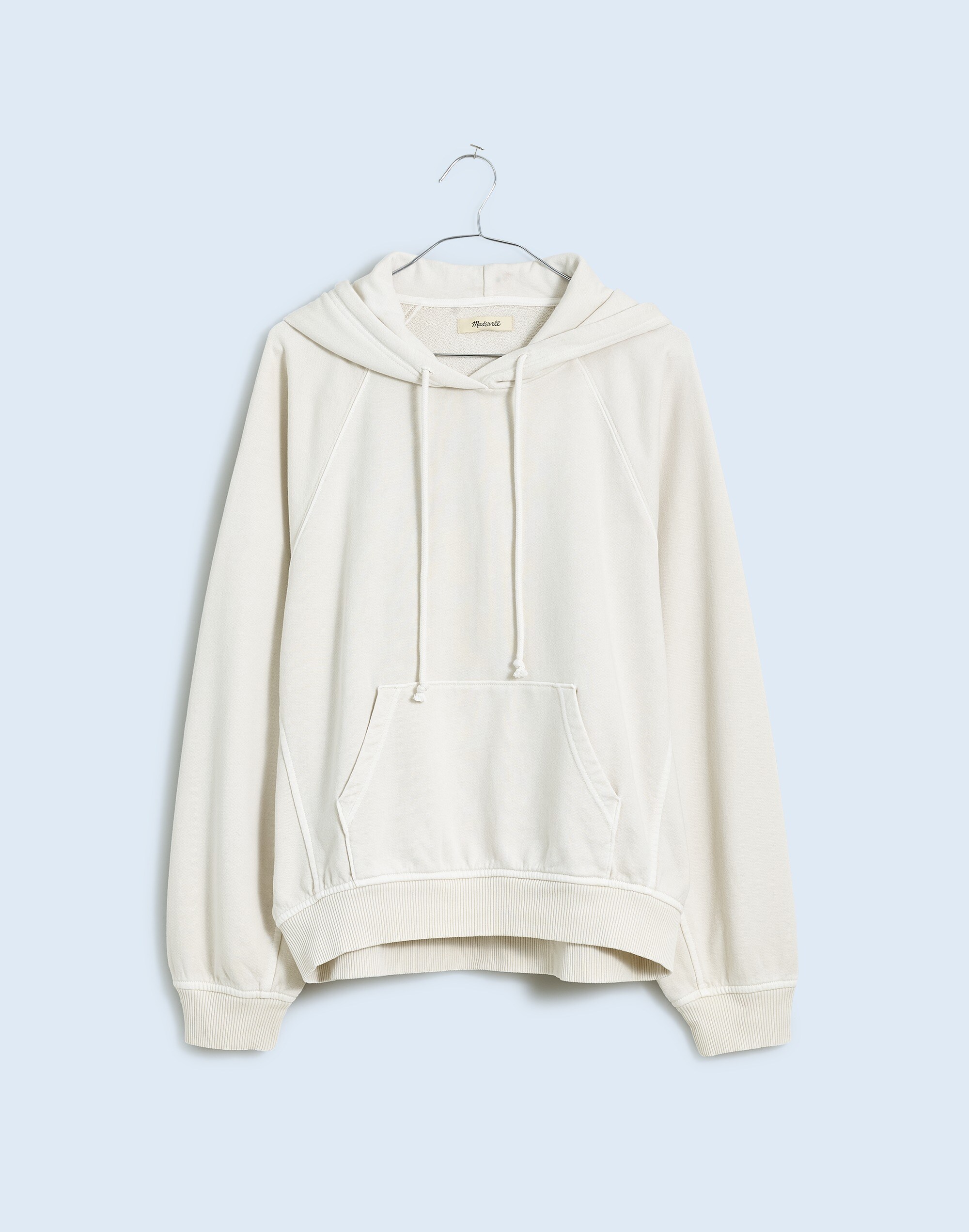 Terry Relaxed Raglan-Sleeve Sweatshirt