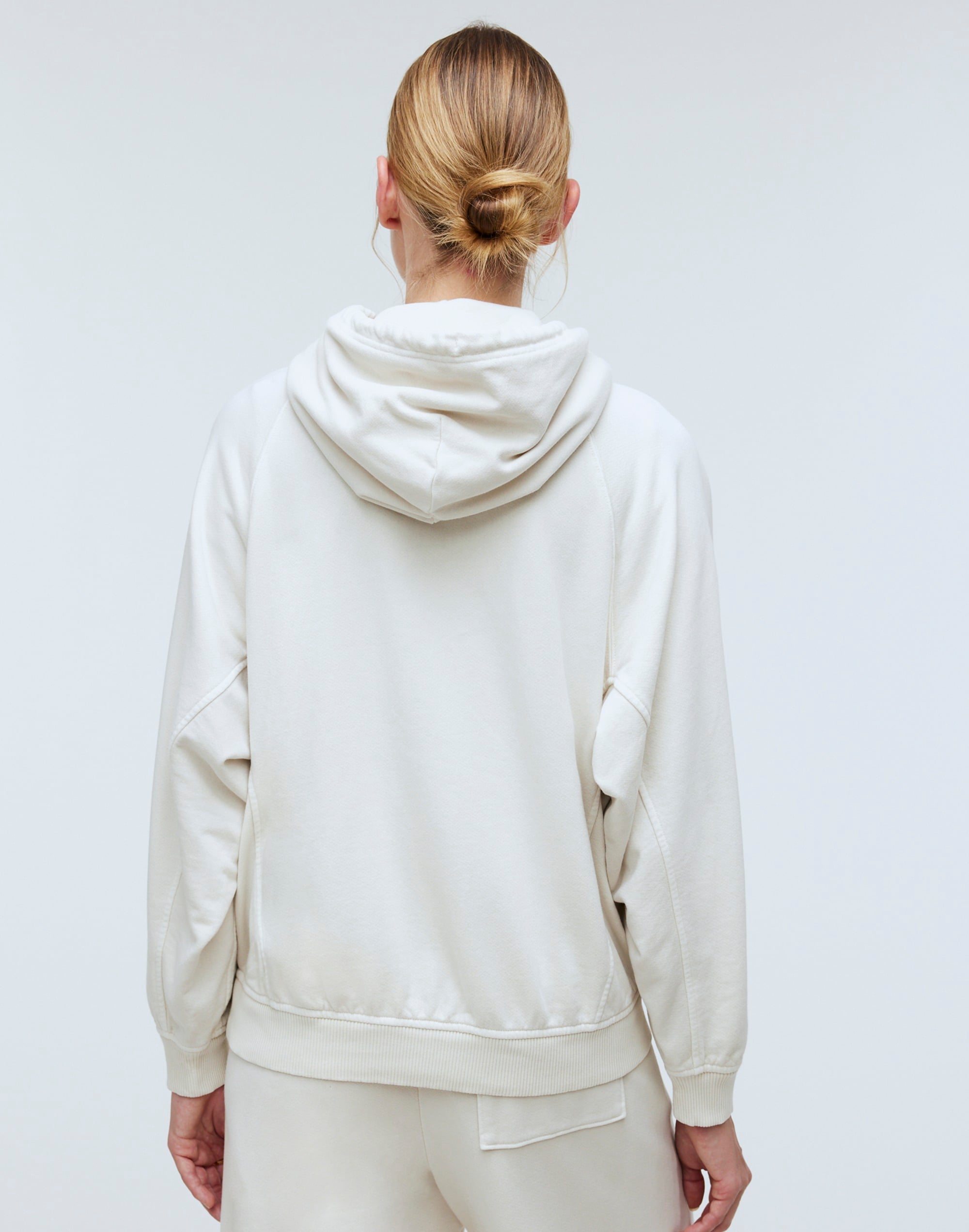 Terry Relaxed Raglan-Sleeve Sweatshirt
