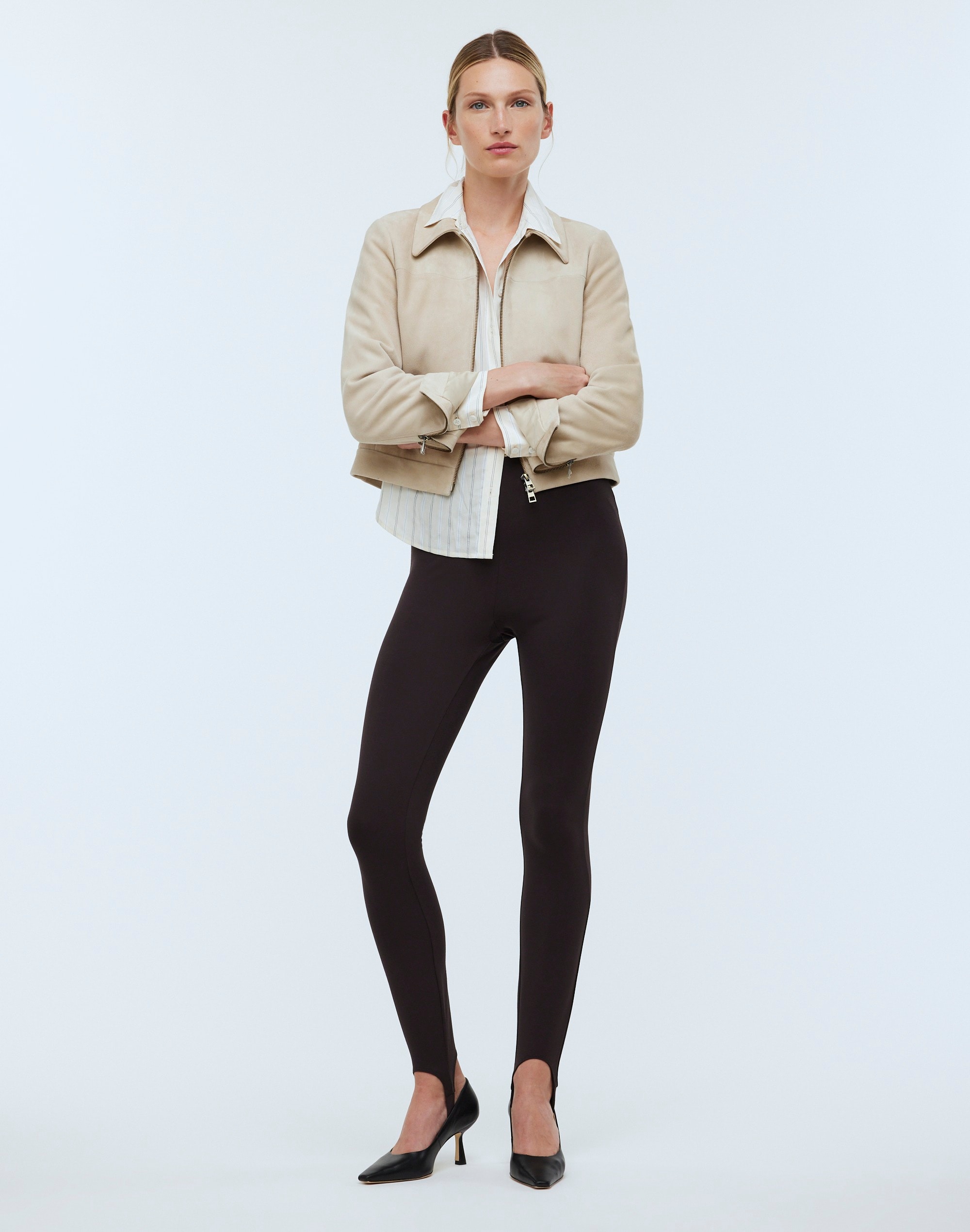 Ponte Stirrup Leggings