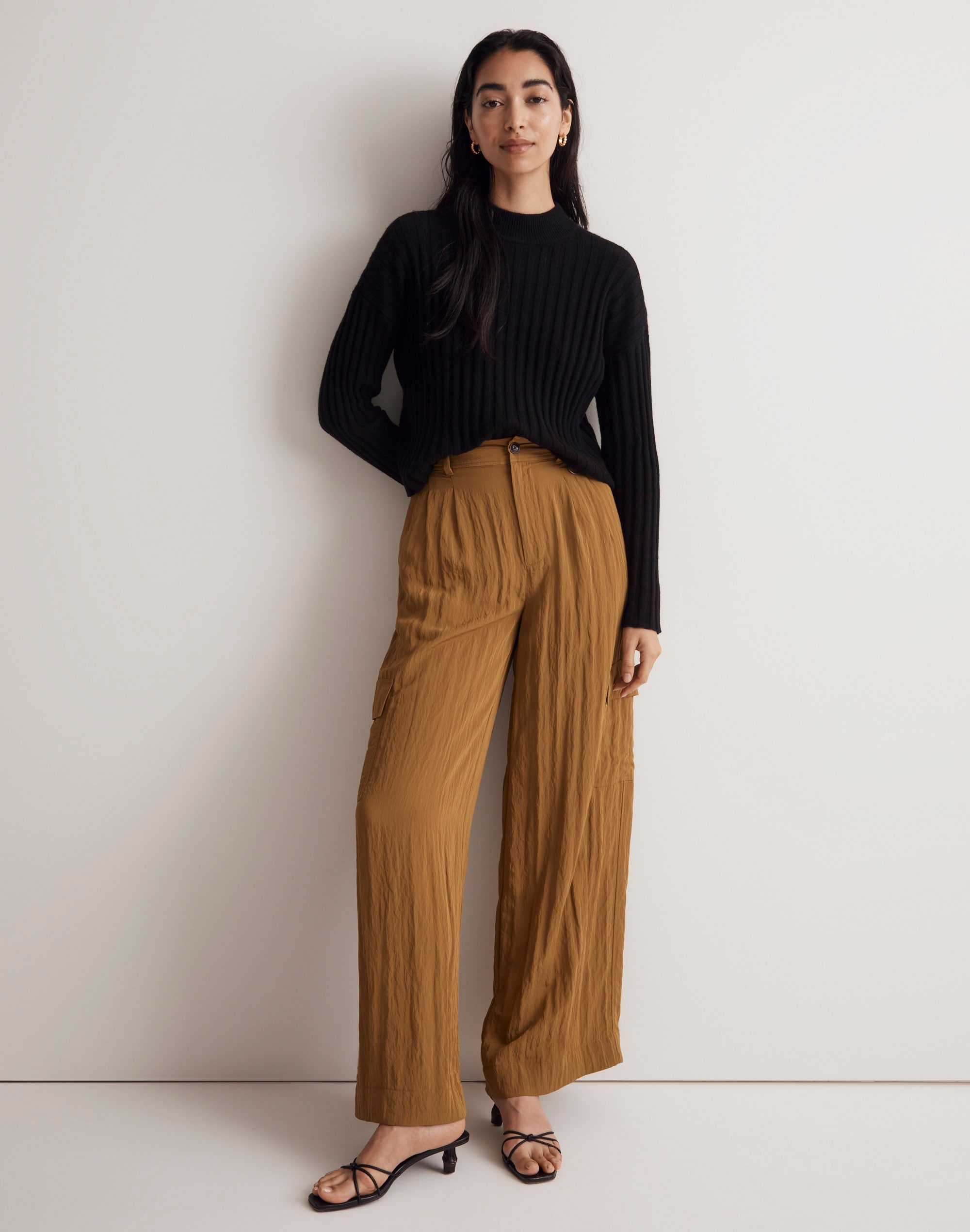 the harlow wide-leg cargo pant