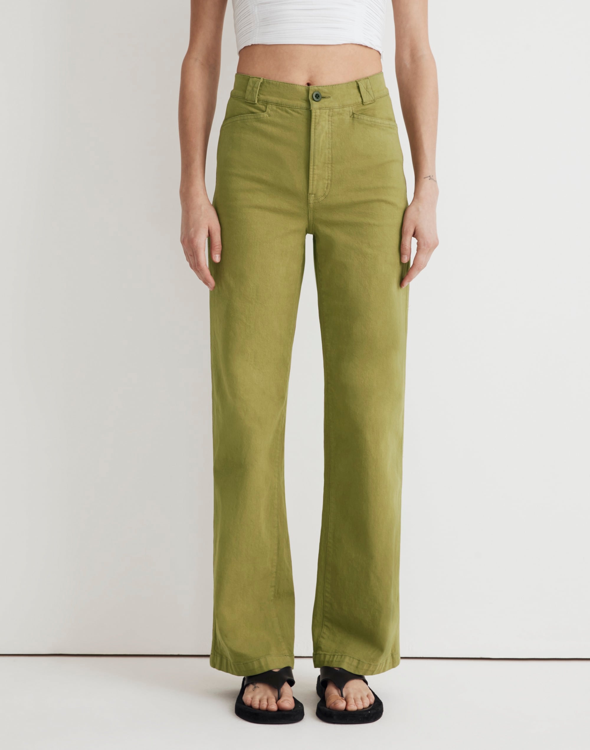 The Emmett Wide-Leg Pant: Garment Dyed Edition