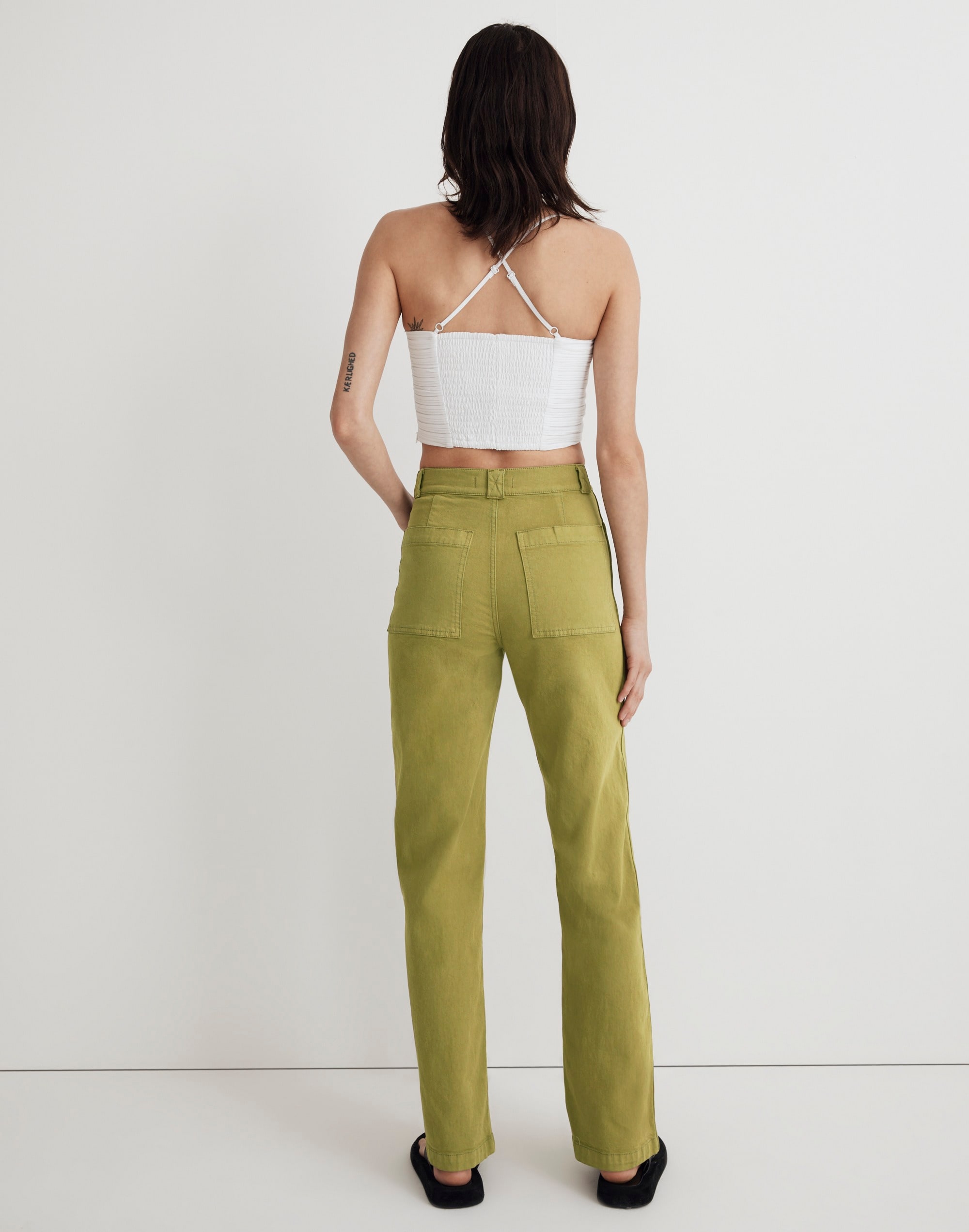 The Emmett Wide-Leg Pant: Garment Dyed Edition