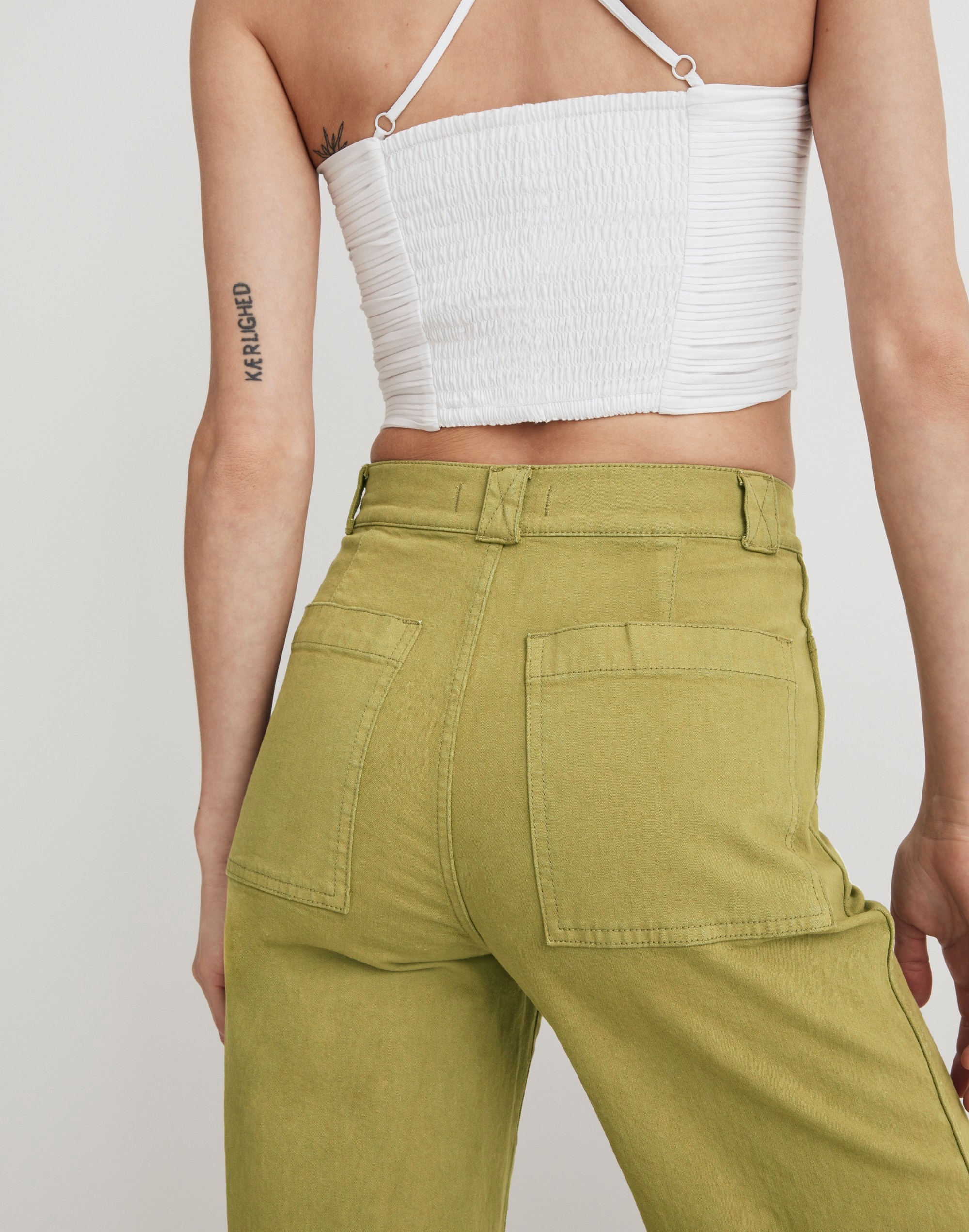 The Emmett Wide-Leg Pant: Garment Dyed Edition