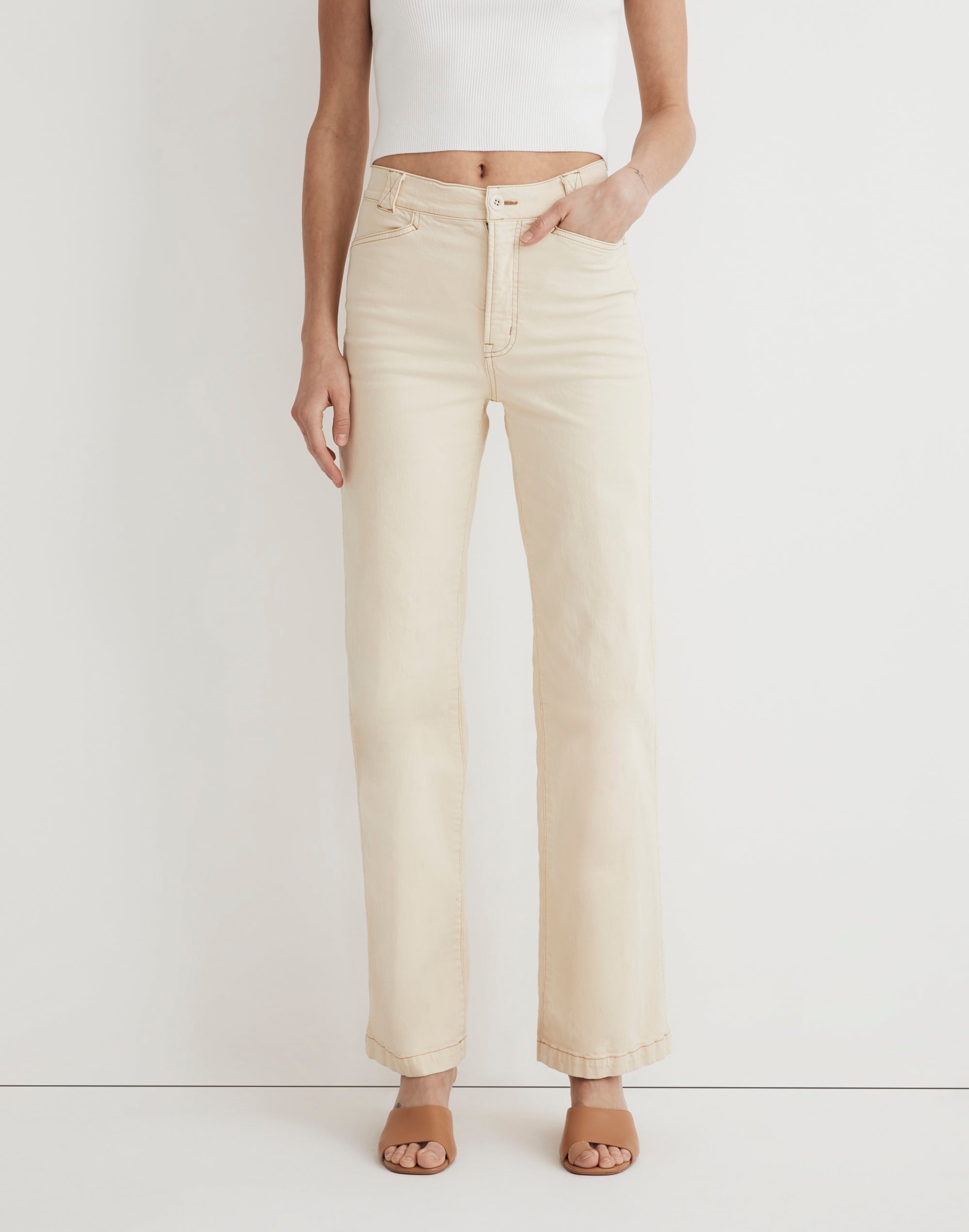 The Emmett Wide-Leg Pant: Garment Dyed Edition