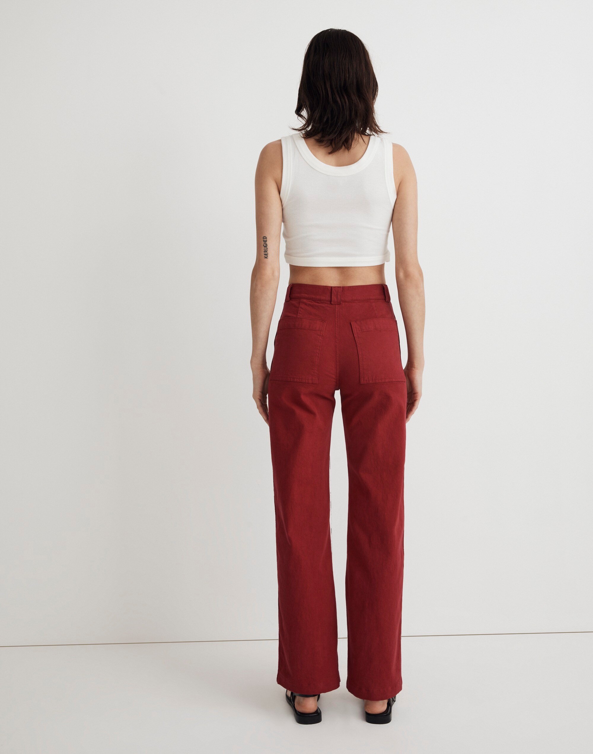 The Emmett Wide-Leg Pant: Garment Dyed Edition