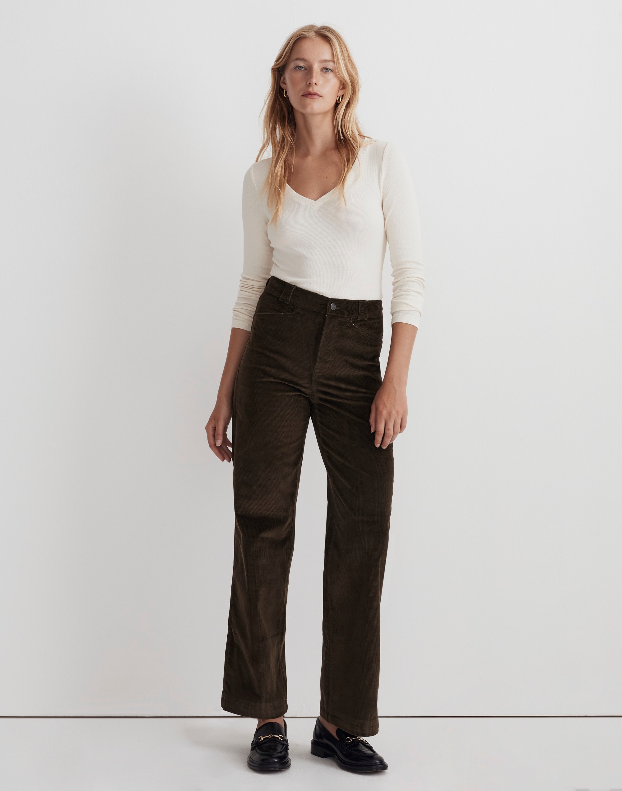 Emmett 2.0 Wide-Leg Pants in Corduroy