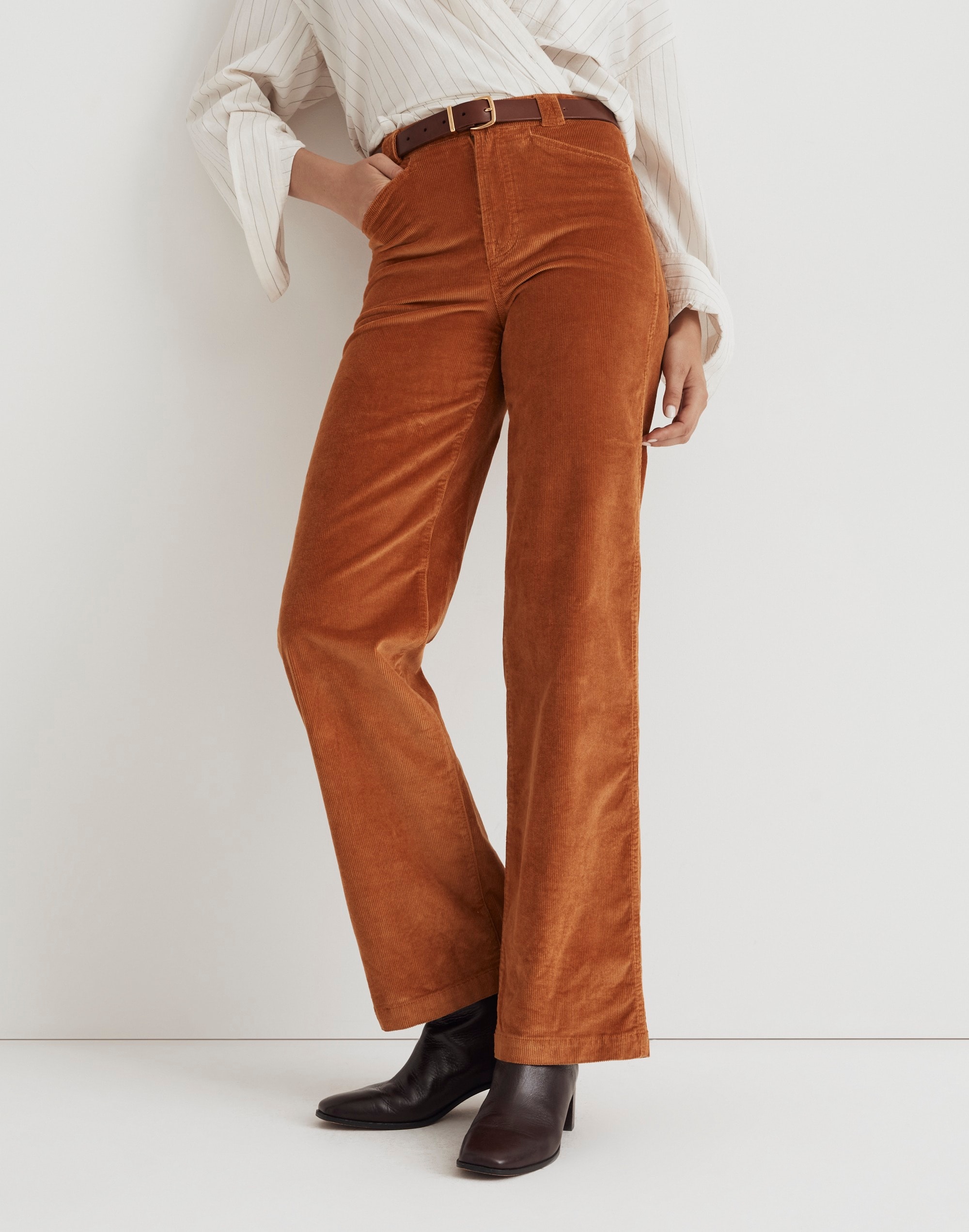 Emmett 2.0 Wide-Leg Pants in Corduroy