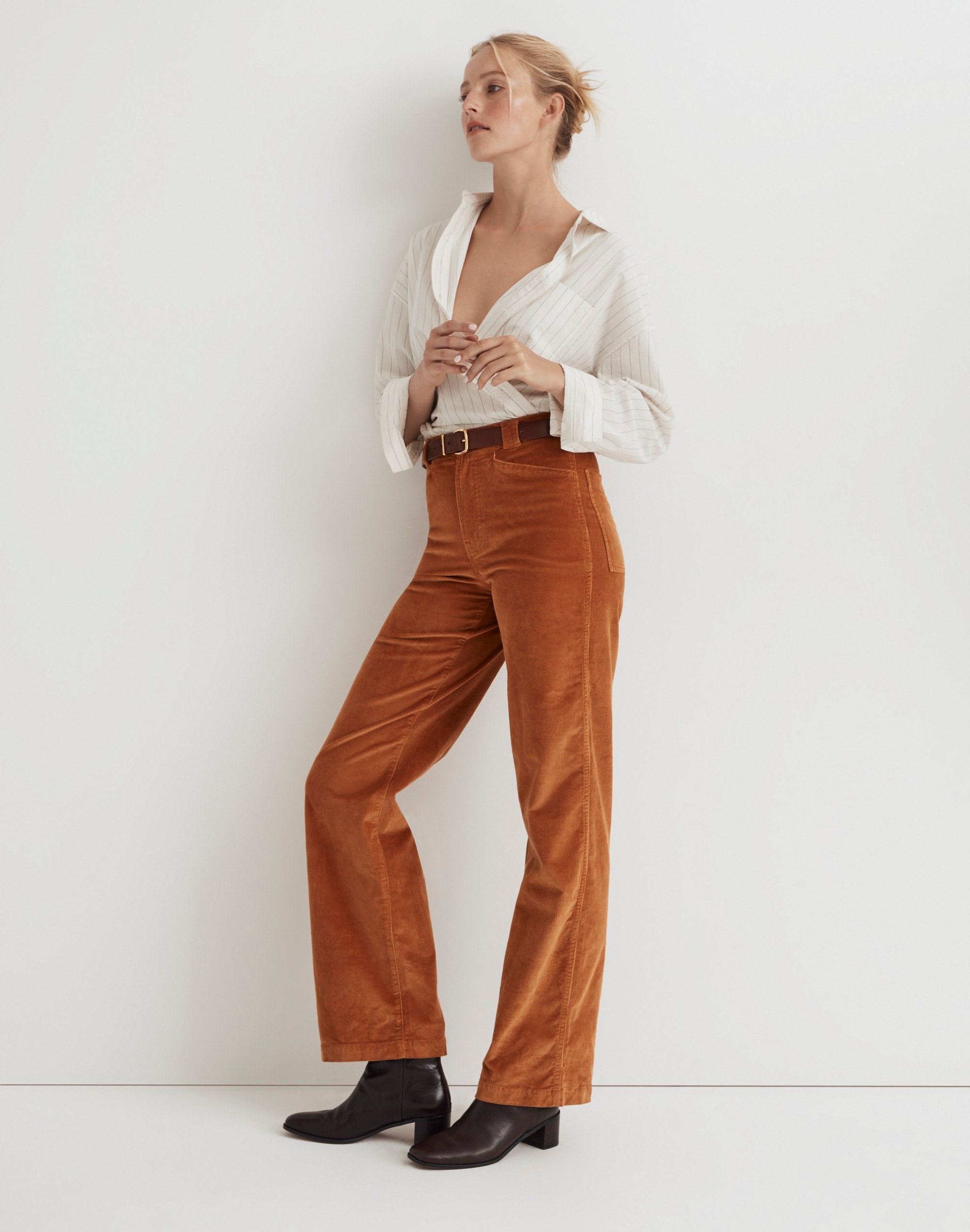 Emmett 2.0 Wide-Leg Pants in Corduroy