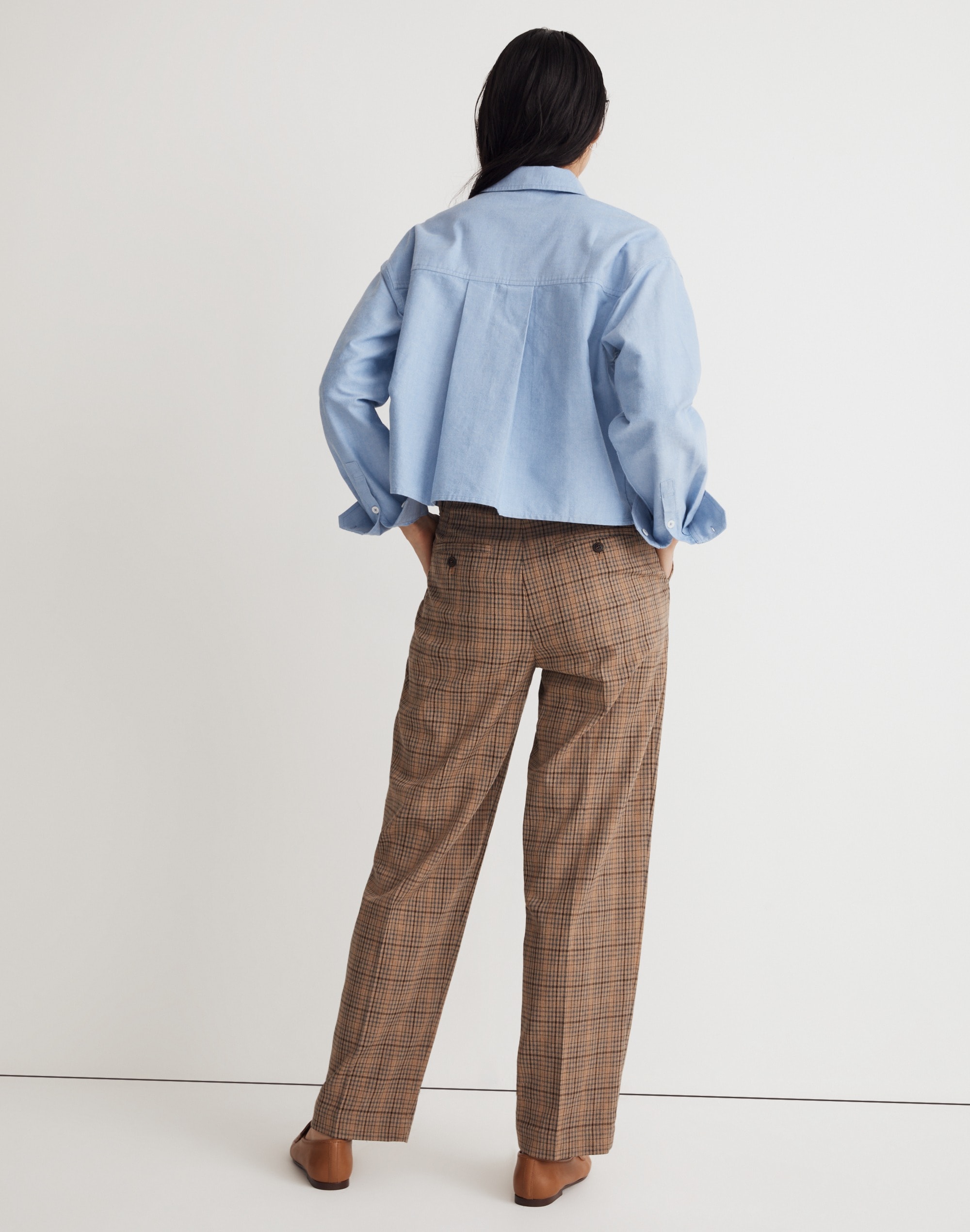 The Turner Tapered Pant in Plaid