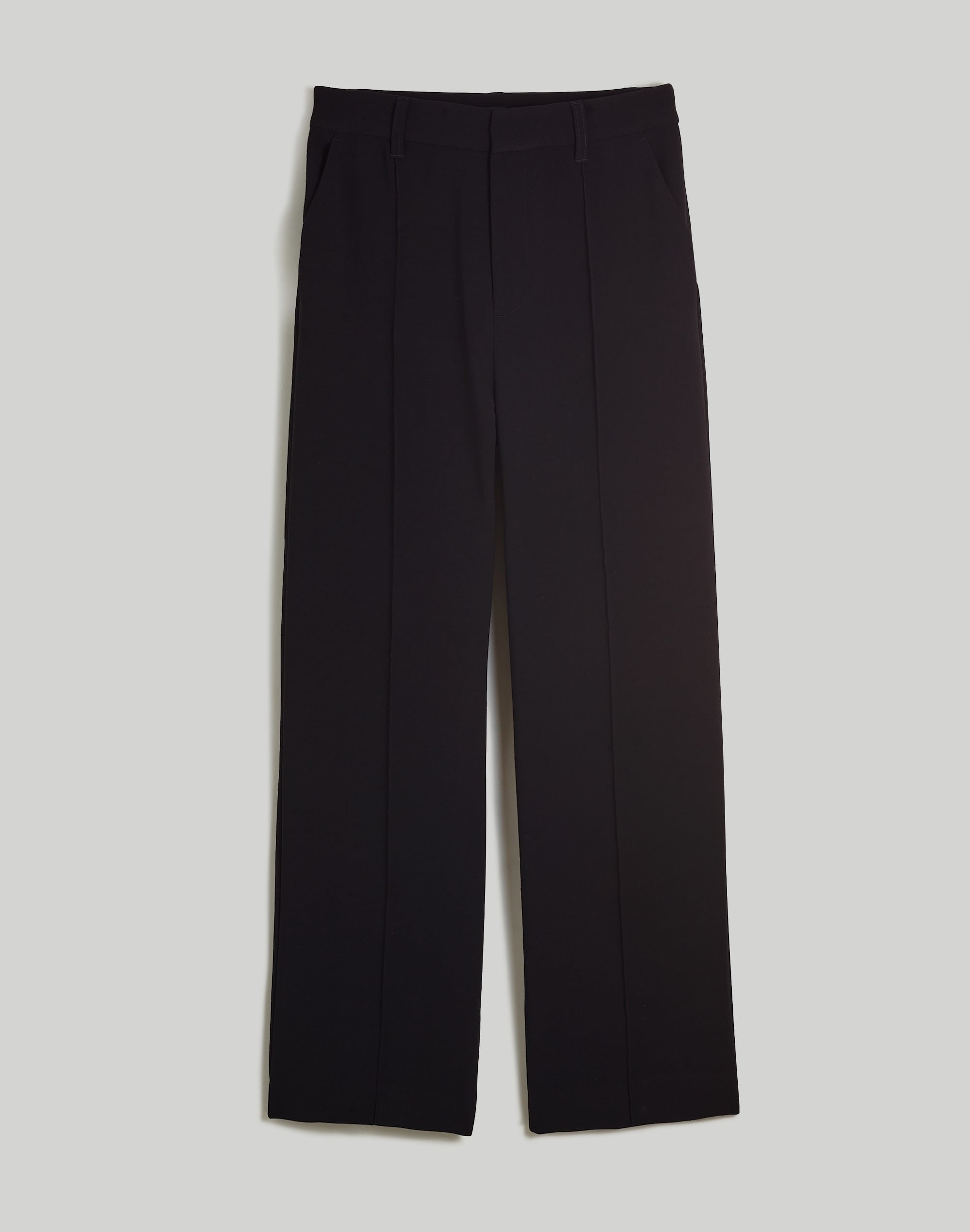 Tailored Straight-Leg Pants