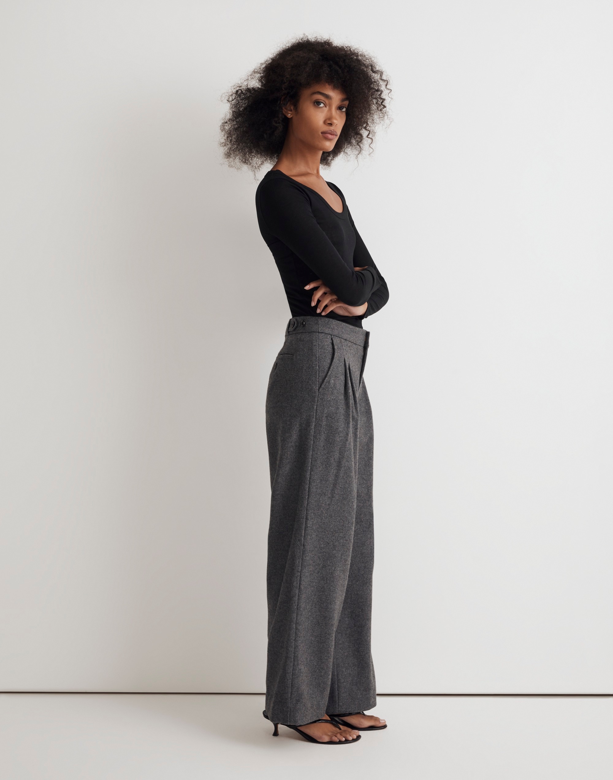 The Harlow Low-Slung Wide-Leg Pant