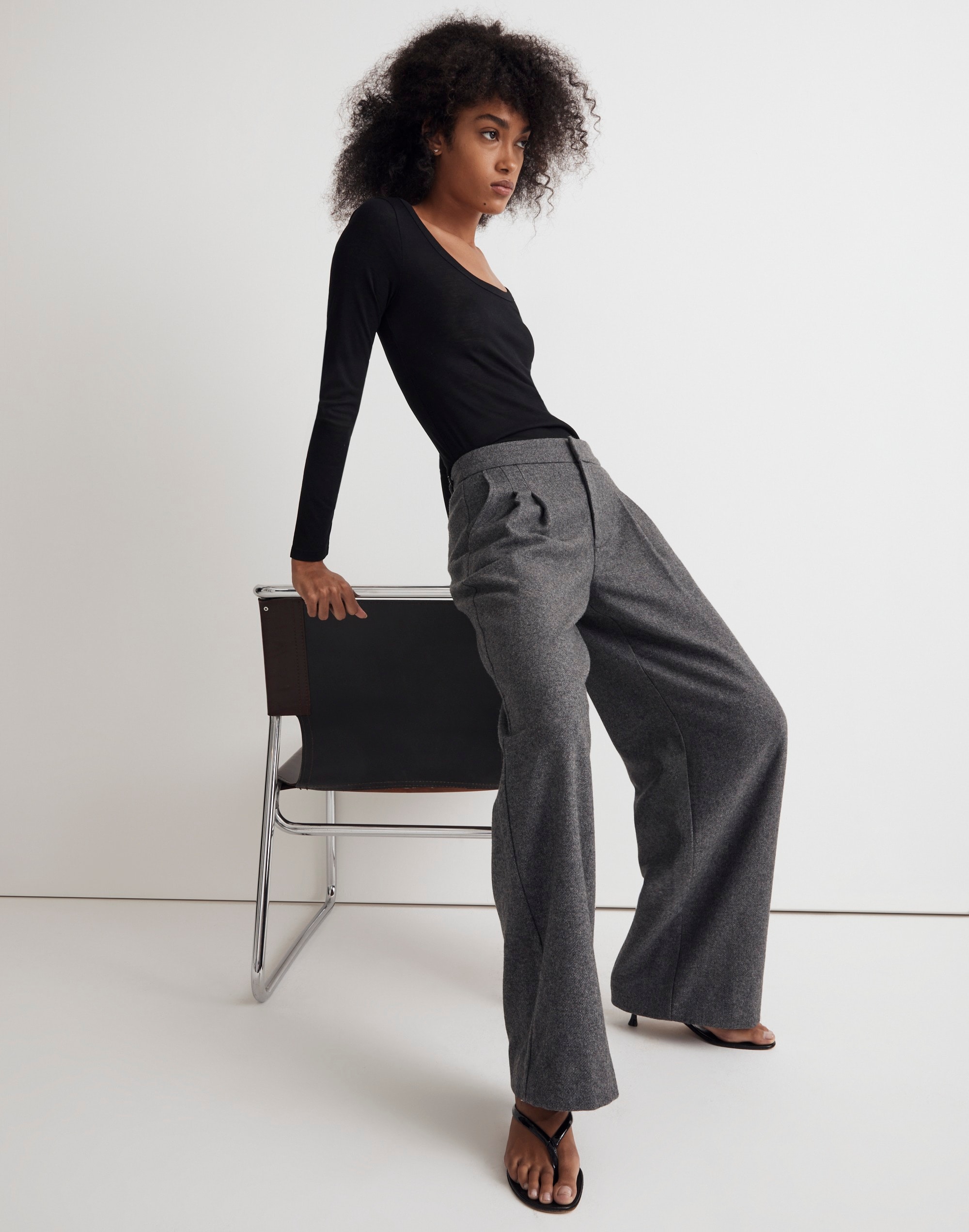 The Harlow Low-Slung Wide-Leg Pant