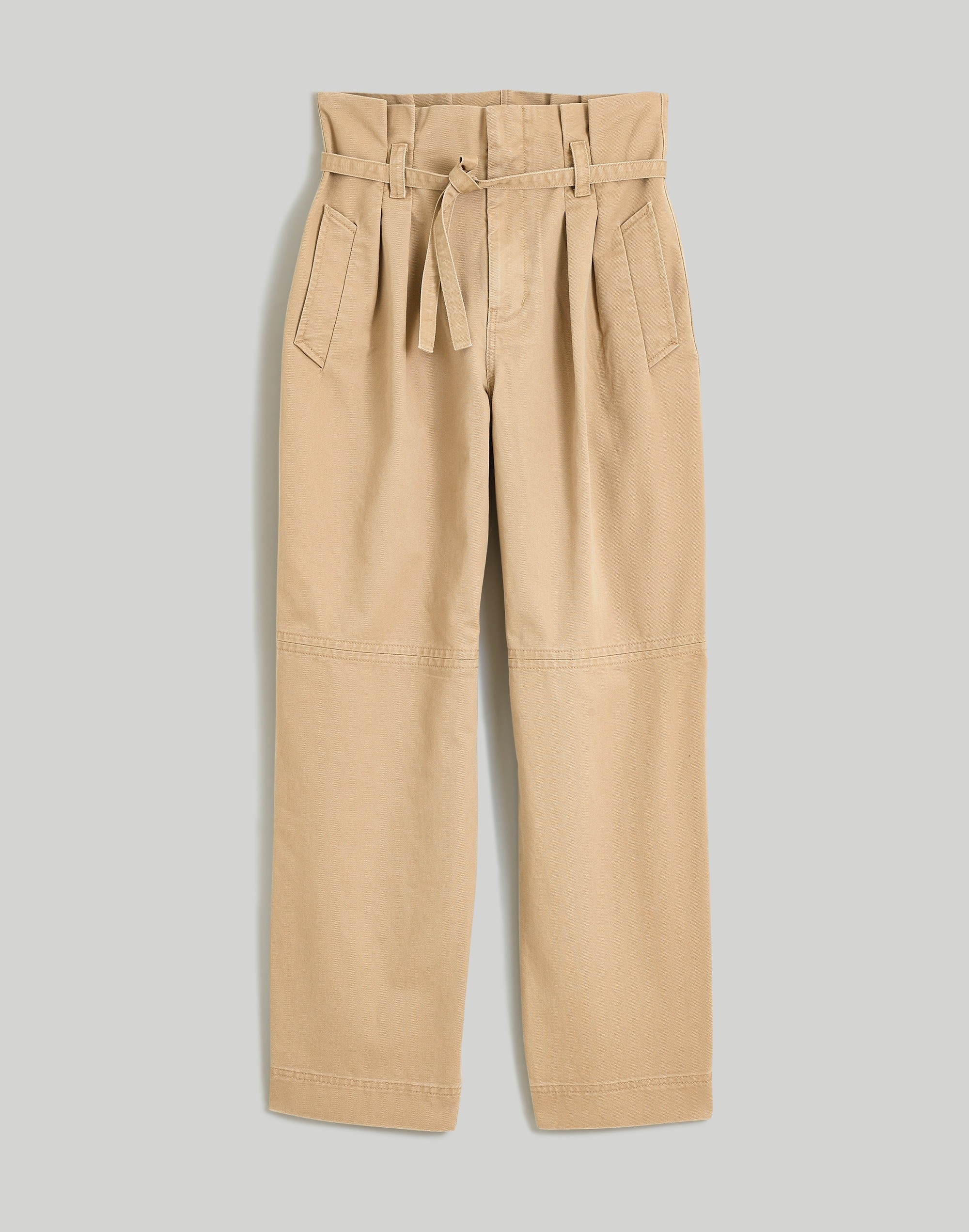 Paperbag Trench Trousers in (Re)generative Chino