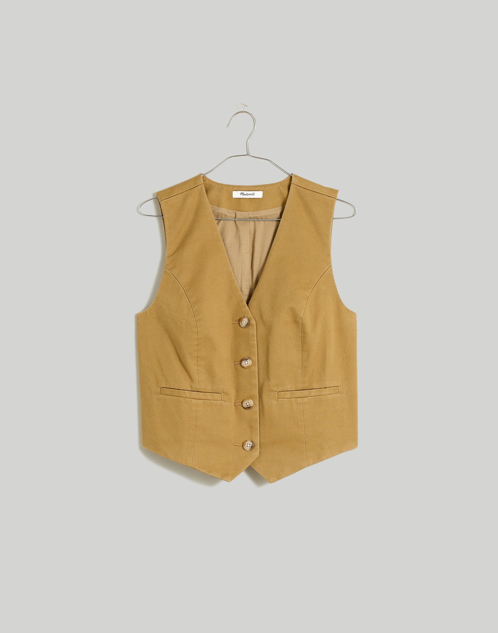 mbt⭐︎Design Button Vest mbt⭐︎Design Button Vest Button-Front