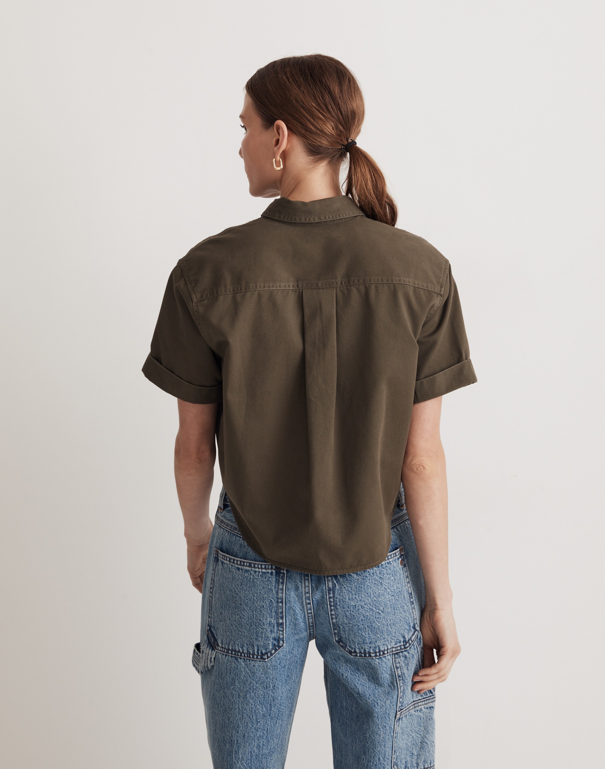 Utility Button-Up Shirt in (Re)generative Chino