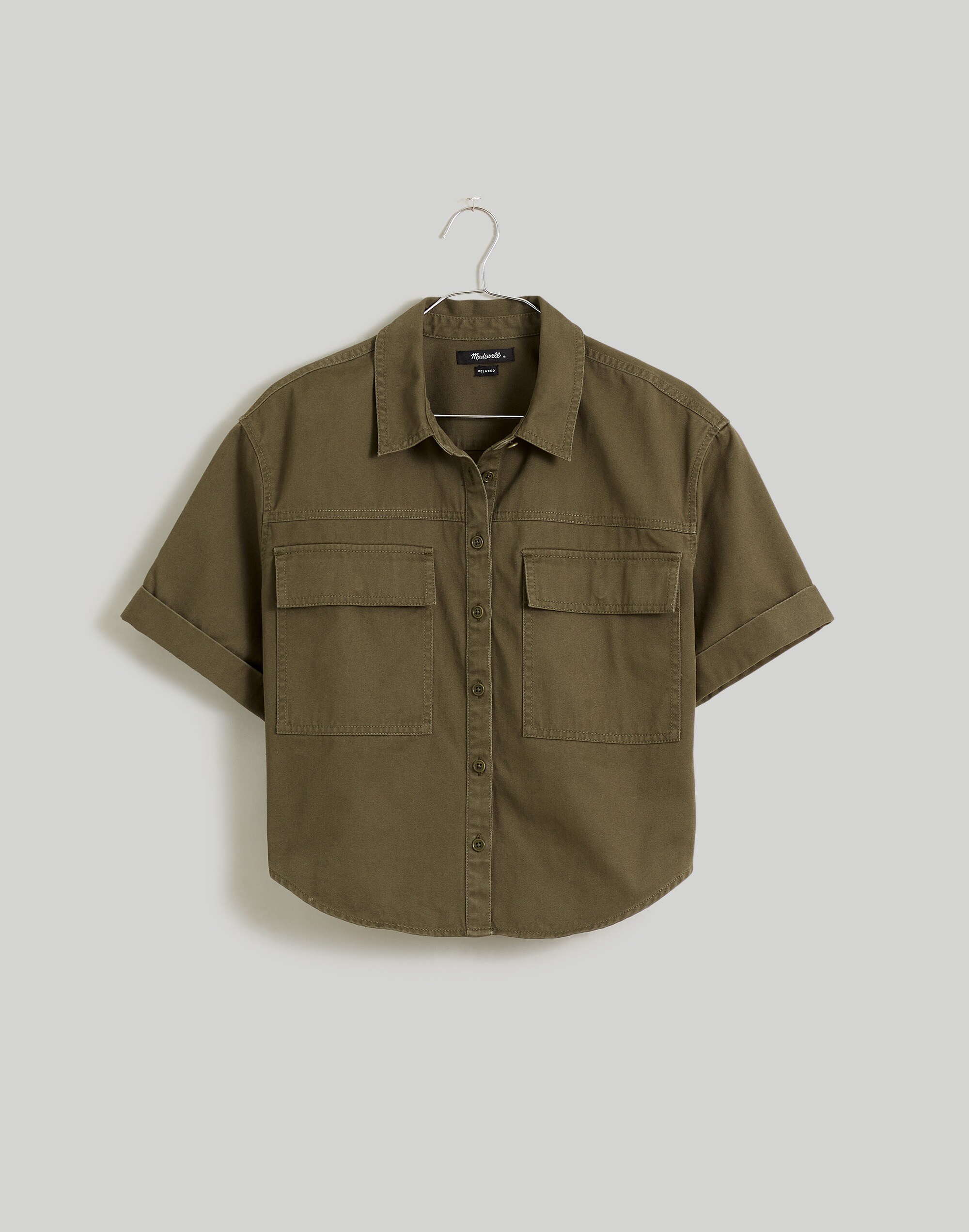 Utility Button-Up Shirt in (Re)generative Chino