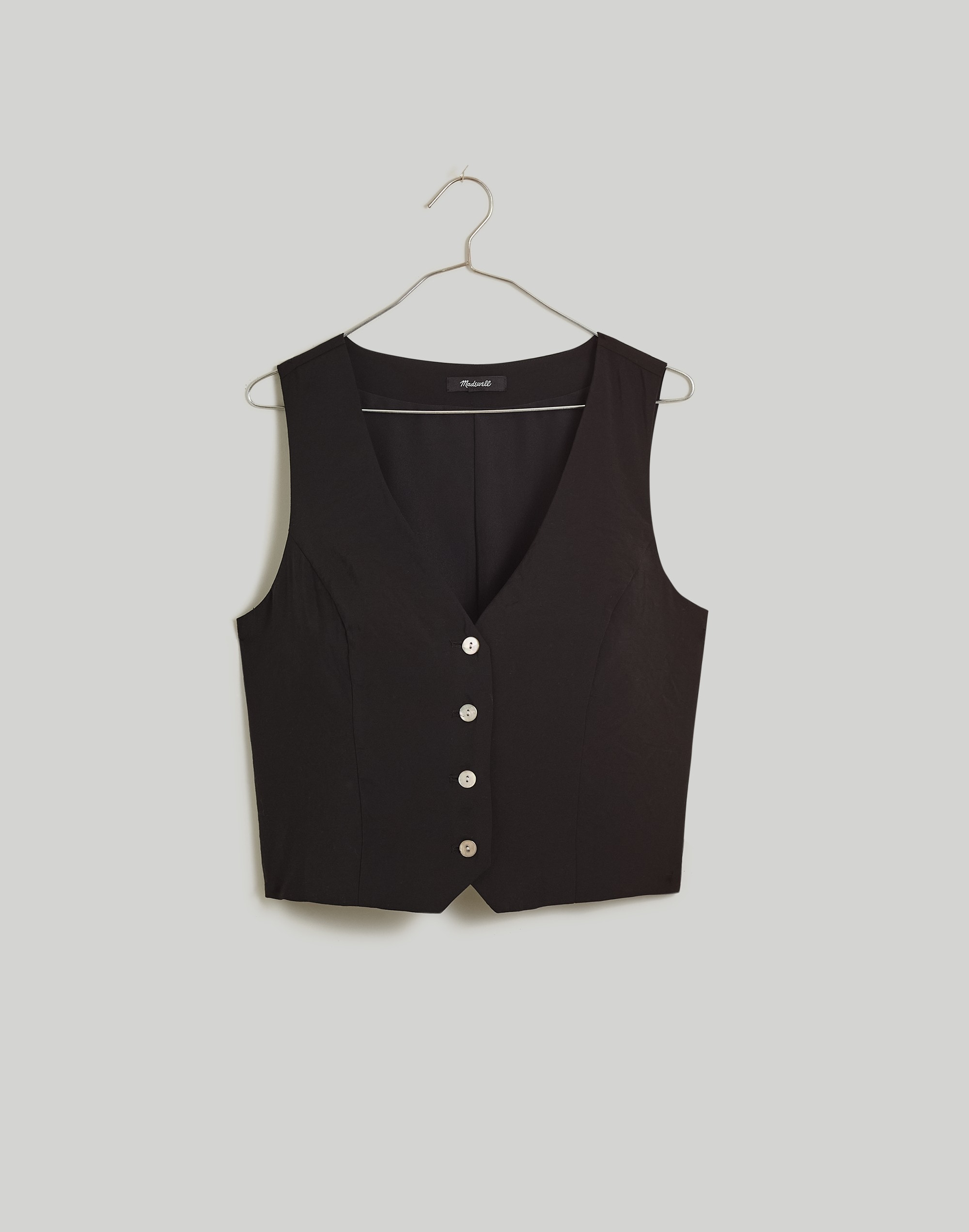 Katrina Crop Vest Top in Softdrape