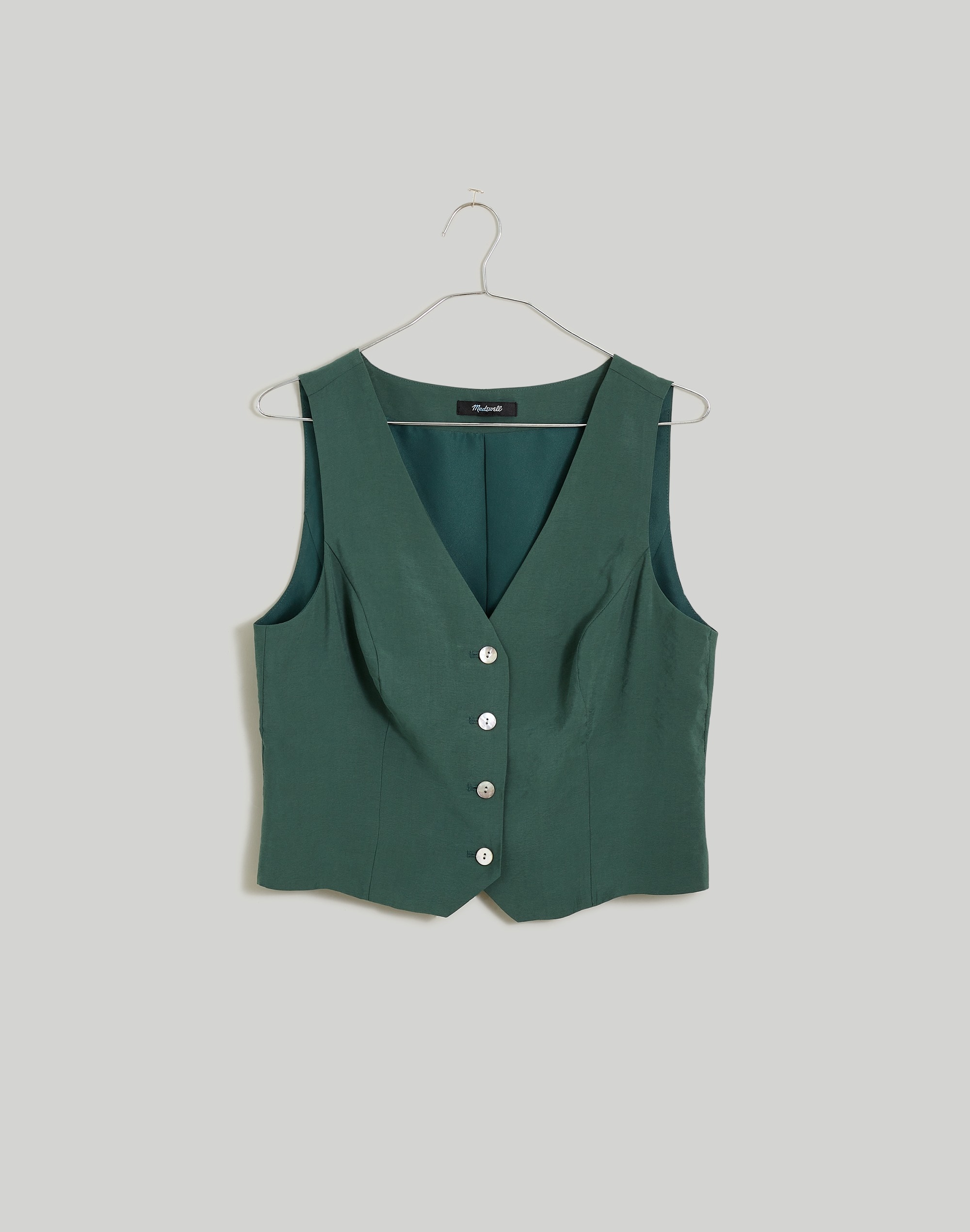 Katrina Crop Vest Top in Softdrape