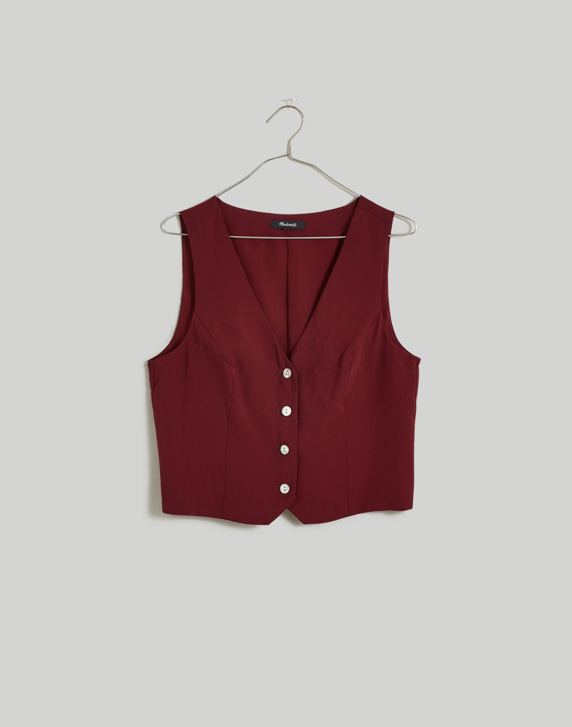 Katrina Crop Vest Top in Softdrape