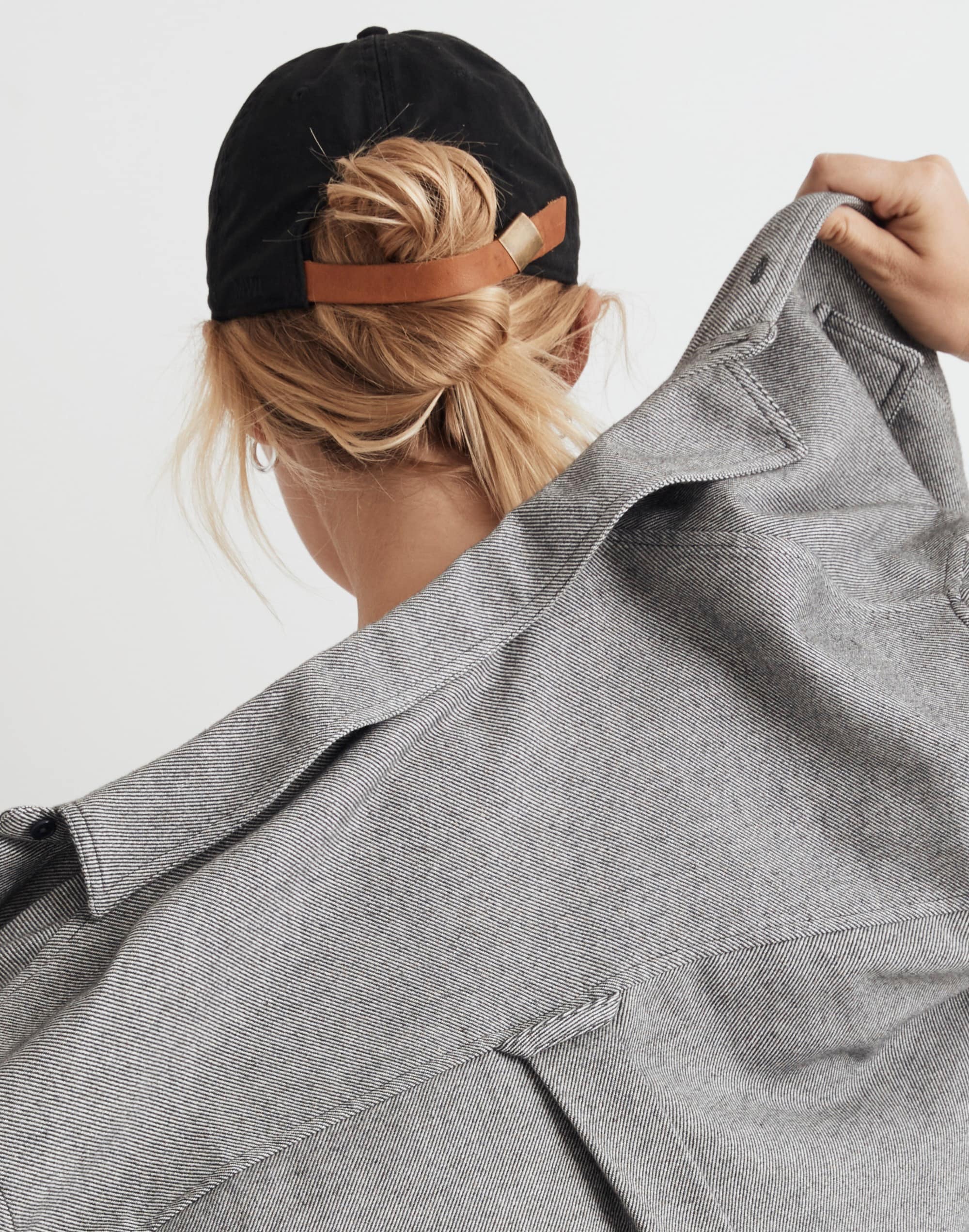 Brushed Oversized Shirt-Jacket