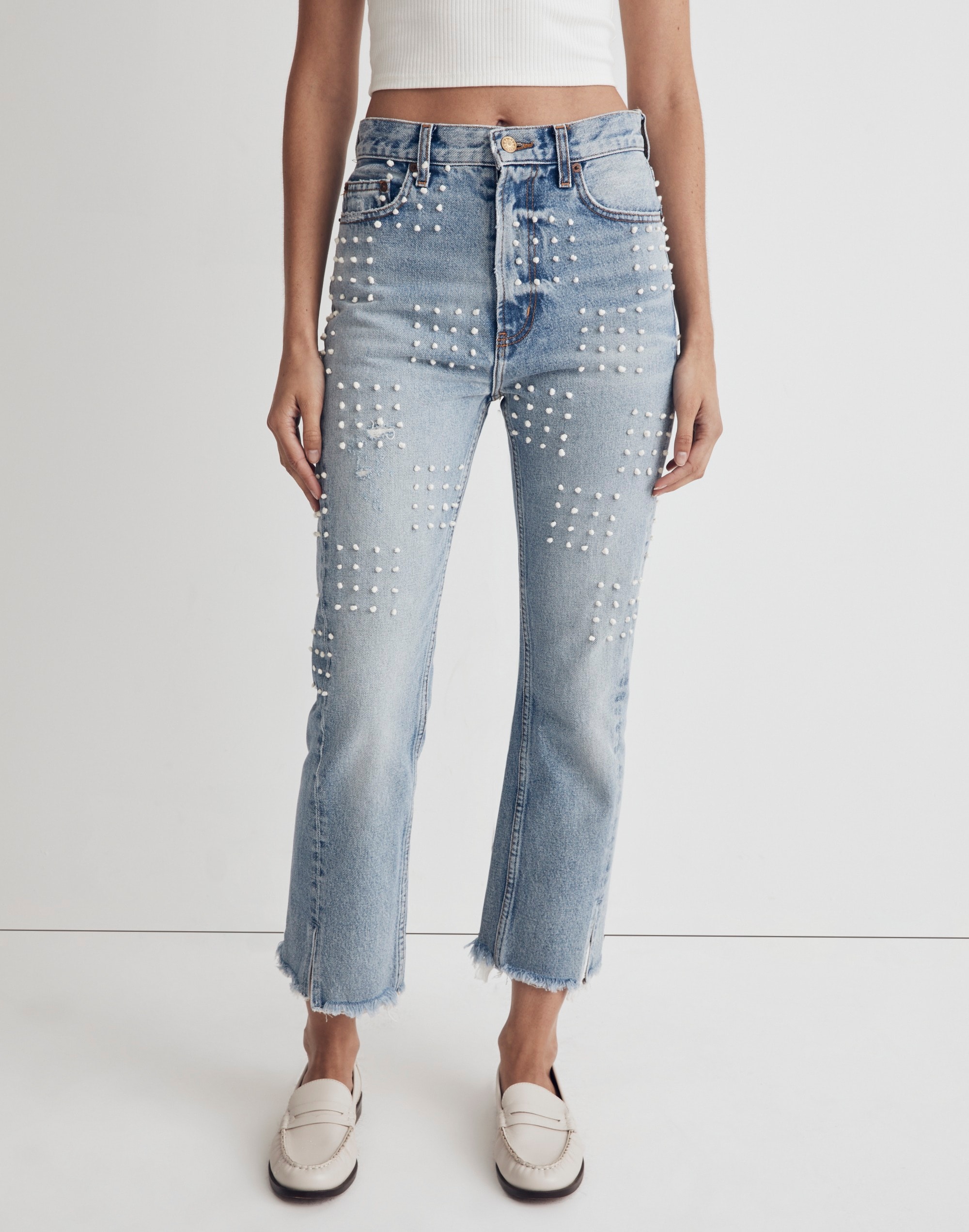 b sides&trade; embroidered stowe jeans