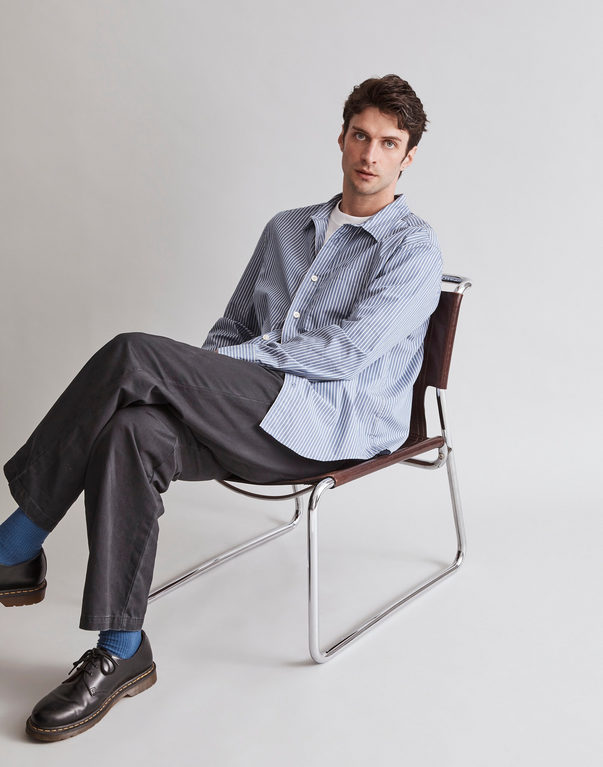 Poplin Easy Long-Sleeve Shirt