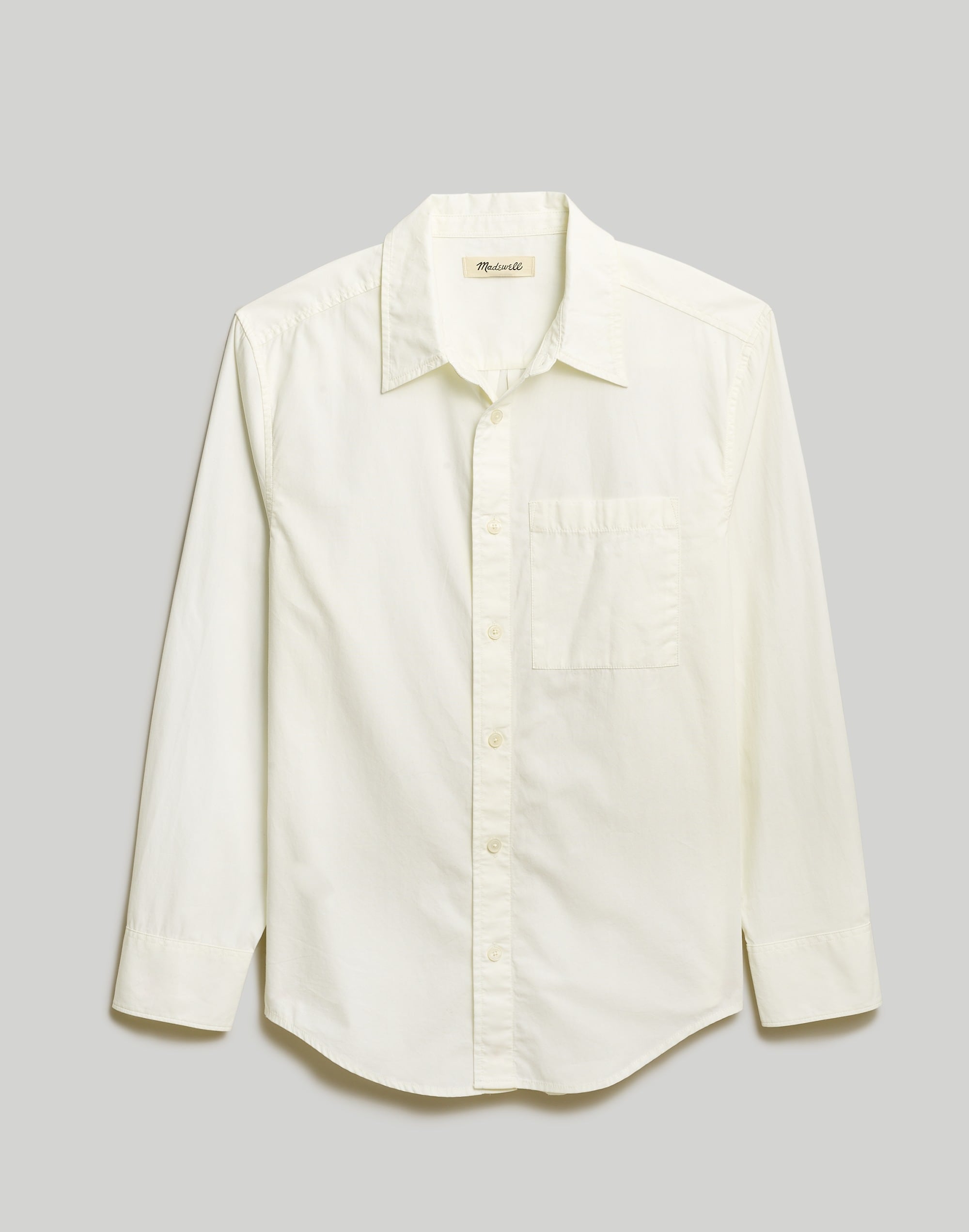 Poplin Easy Long-Sleeve Shirt