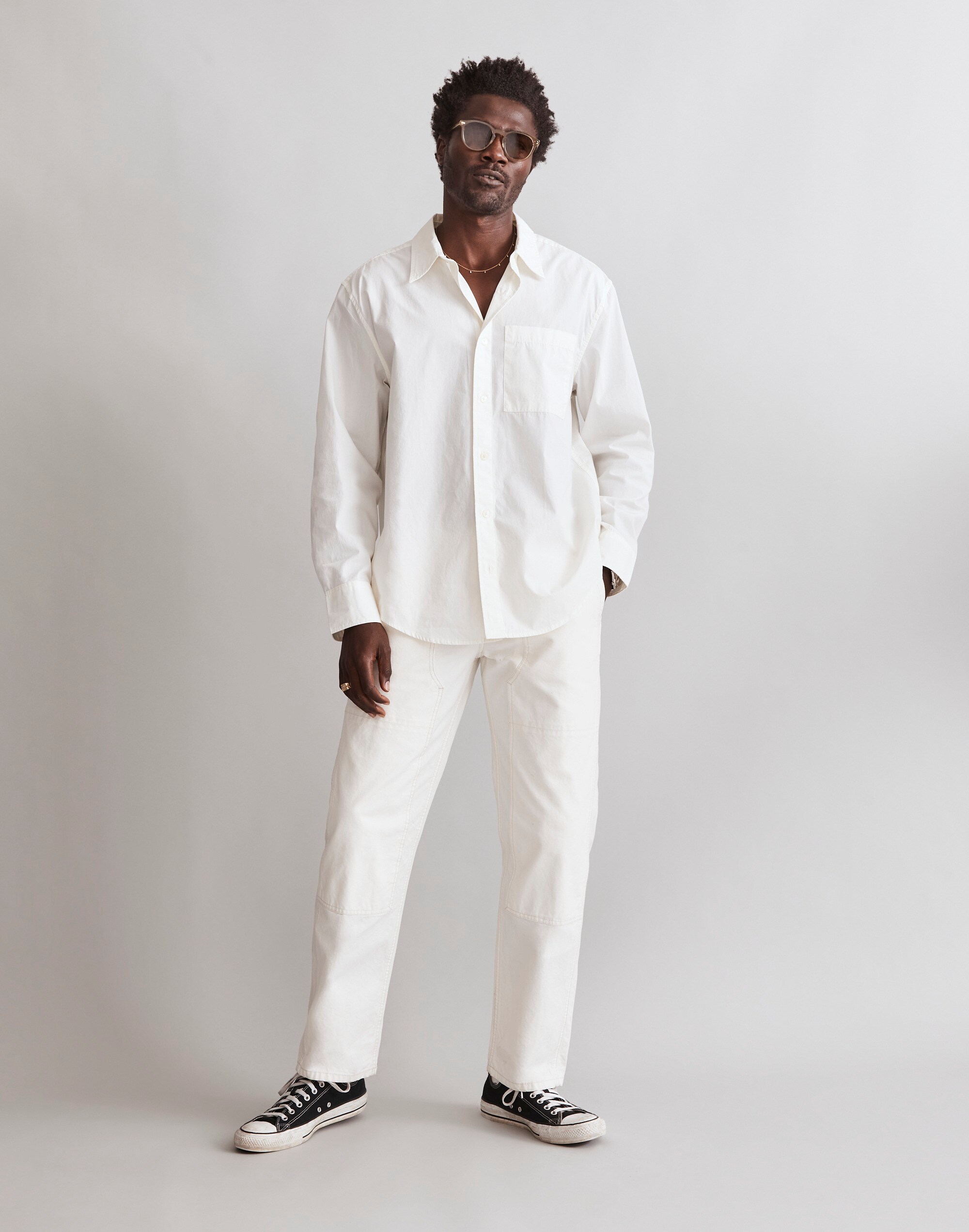 Poplin Easy Long-Sleeve Shirt
