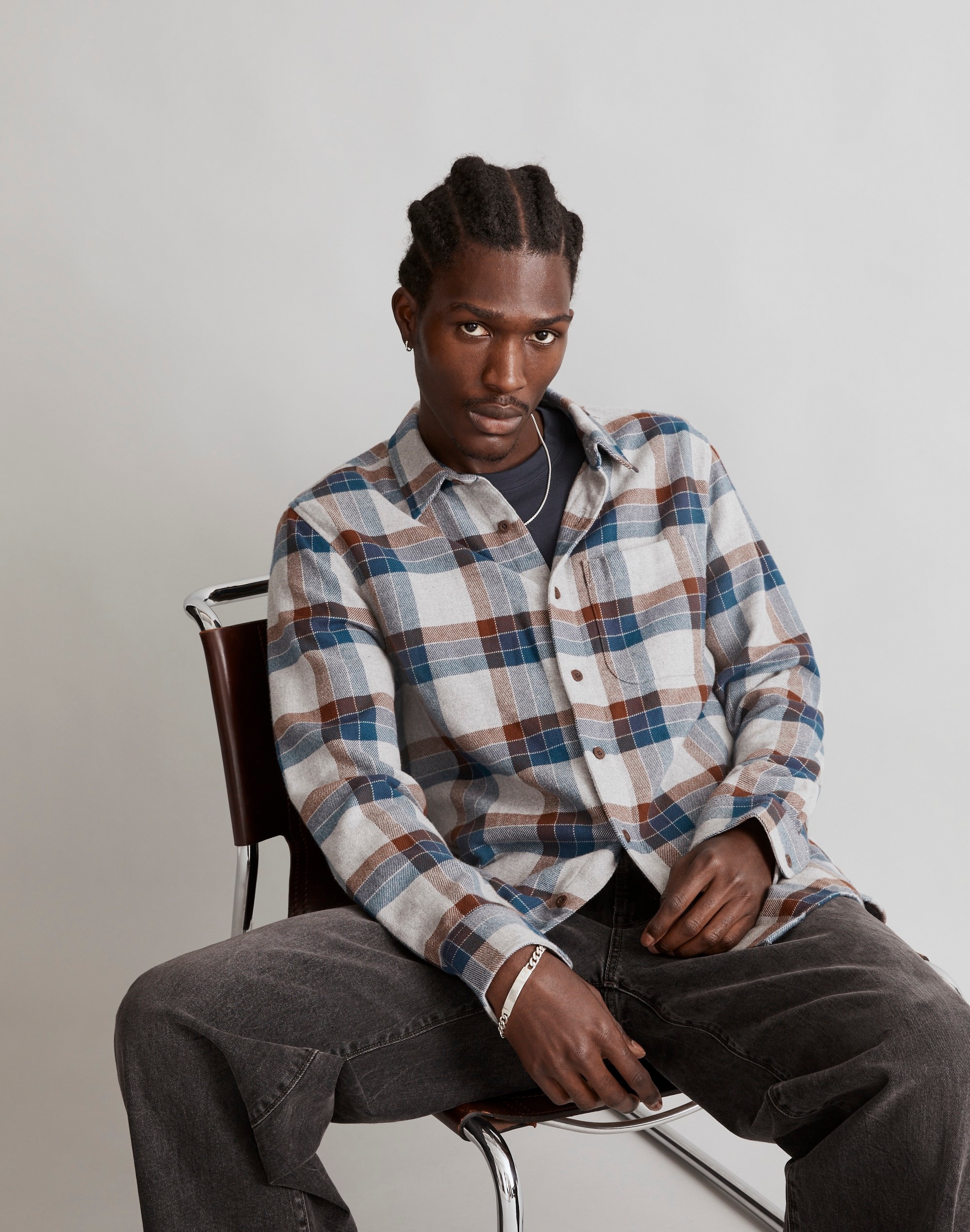 Sunday Flannel Perfect Long-Sleeve Shirt