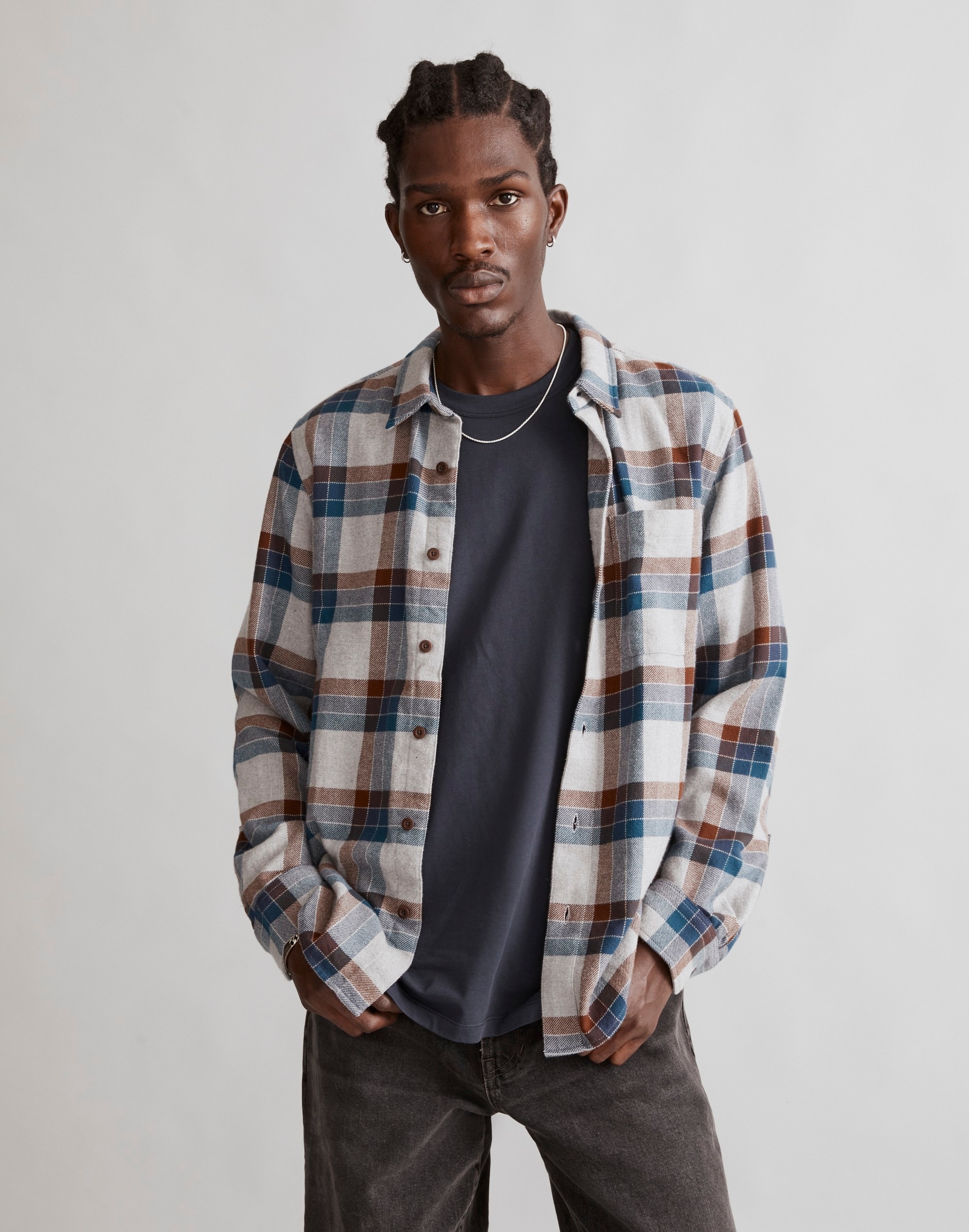 Sunday Flannel Perfect Long-Sleeve Shirt