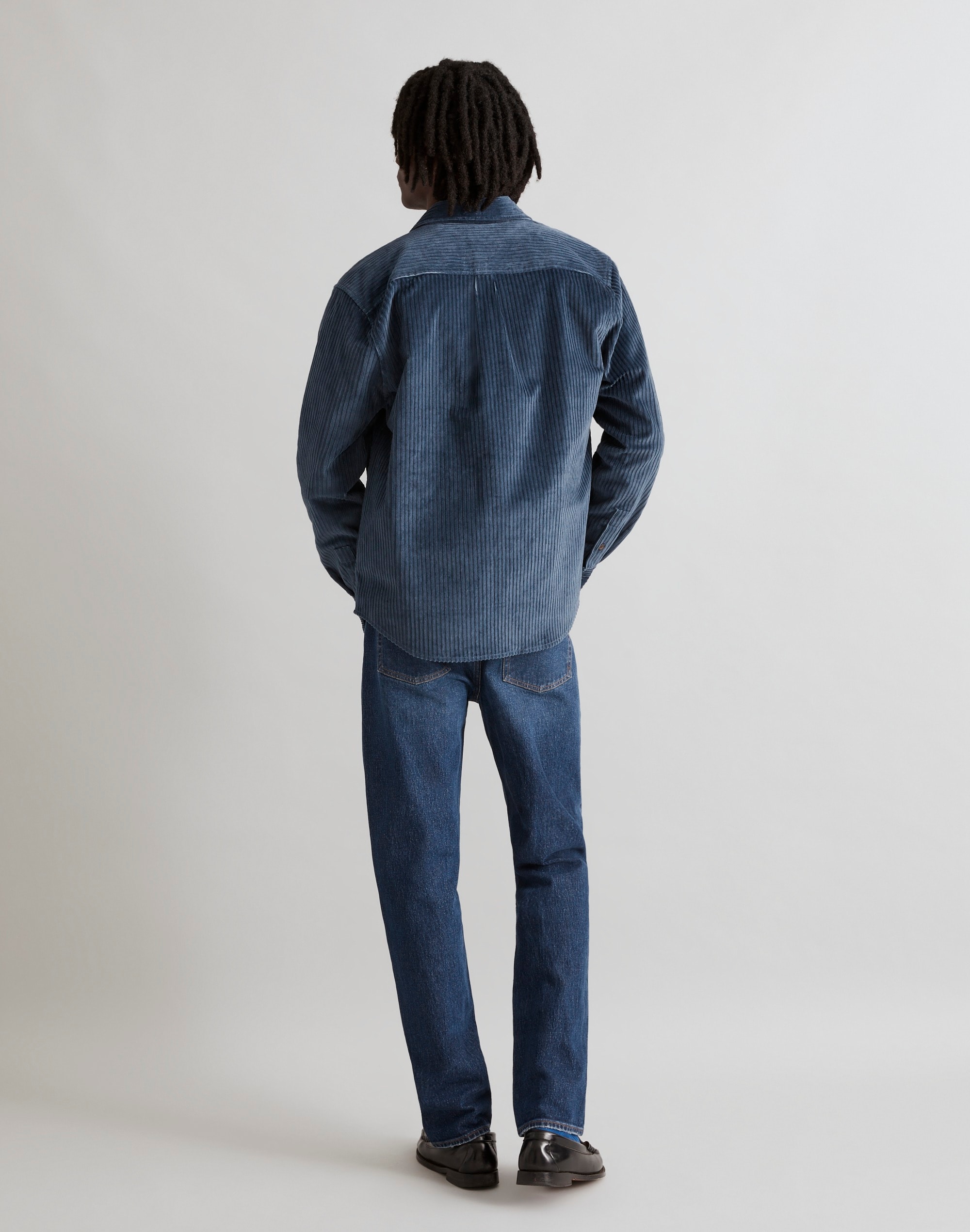 Corduroy Easy Long-Sleeve Shirt