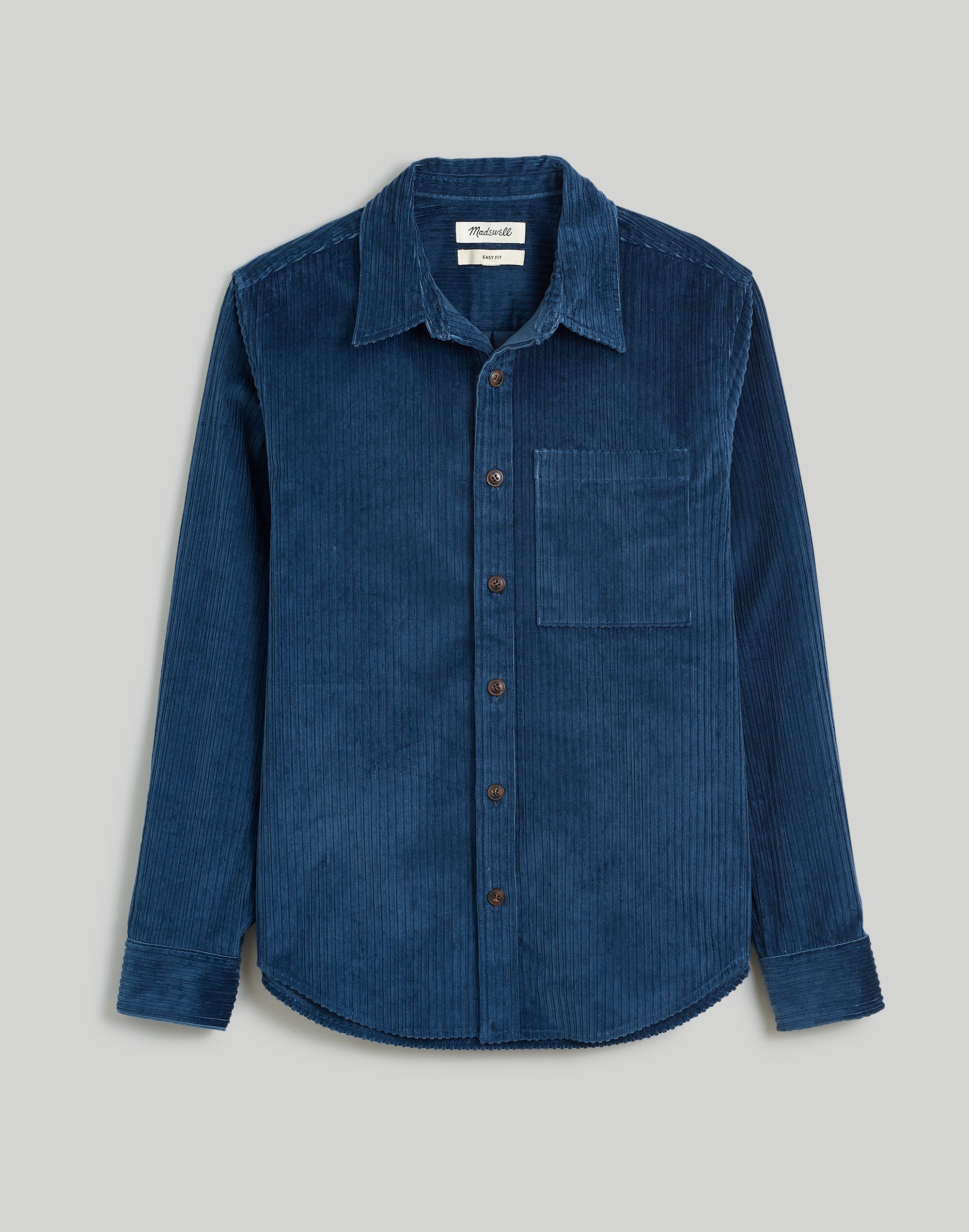 Corduroy Easy Long-Sleeve Shirt