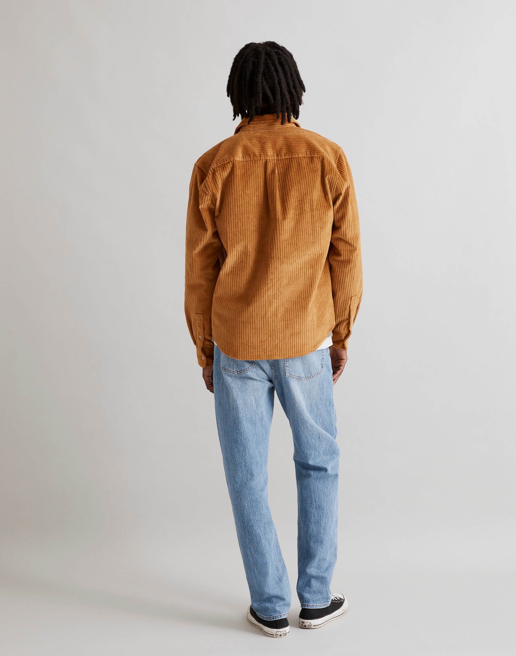Corduroy Easy Long-Sleeve Shirt