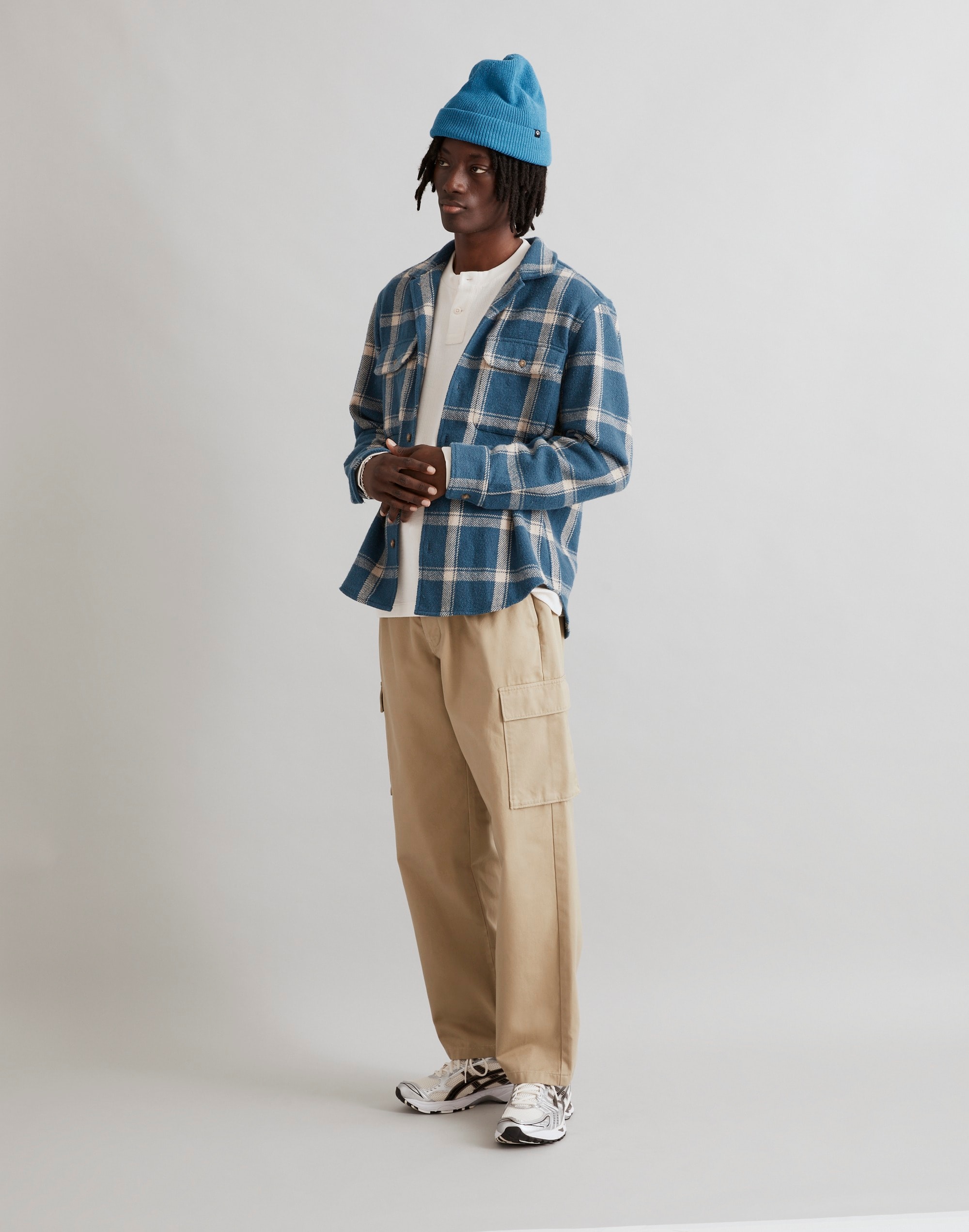 Brushed Easy ShirtJacket in Italian Fabric