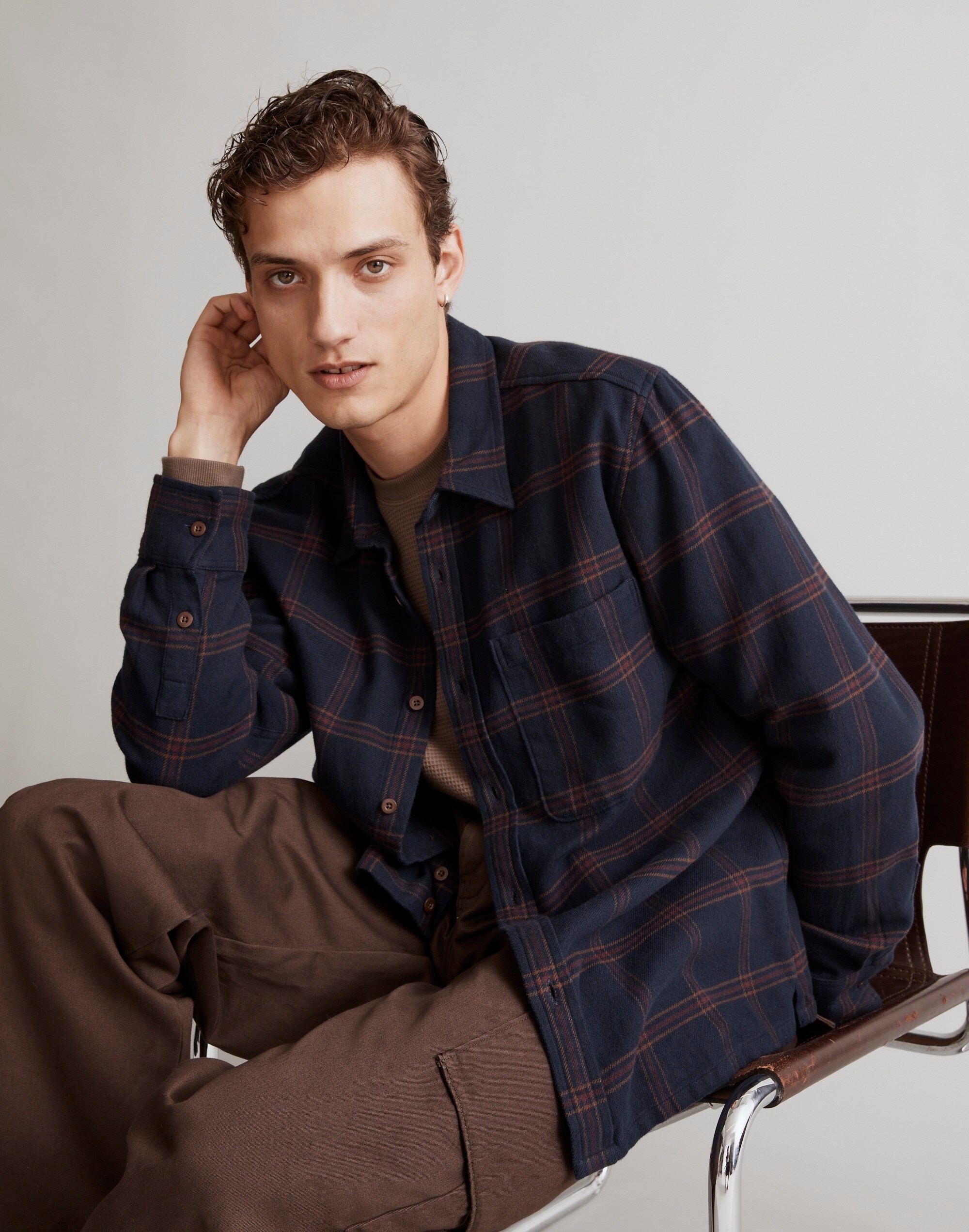 Sunday Flannel Easy Long-Sleeve Shirt