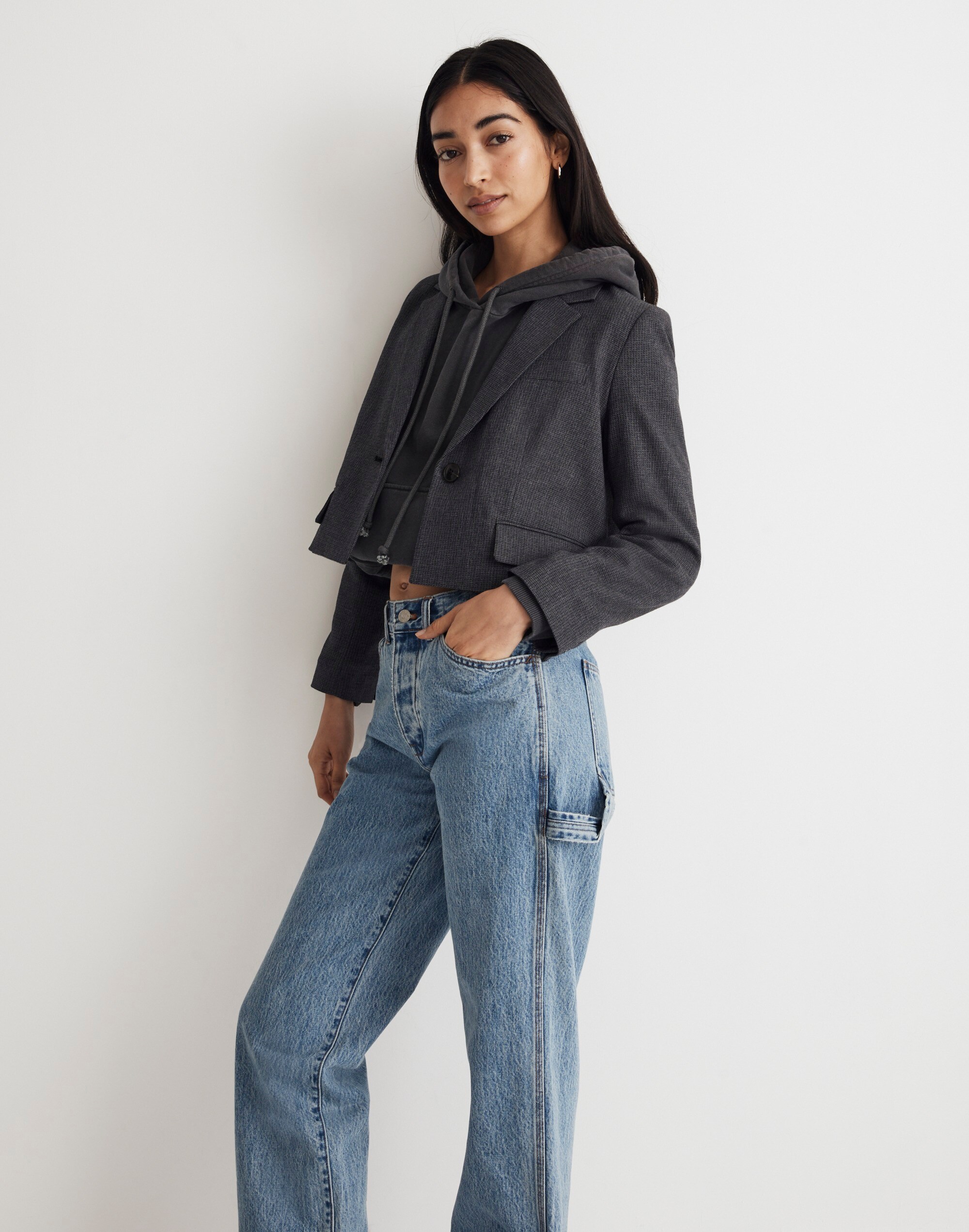 The Sutter Crop Blazer