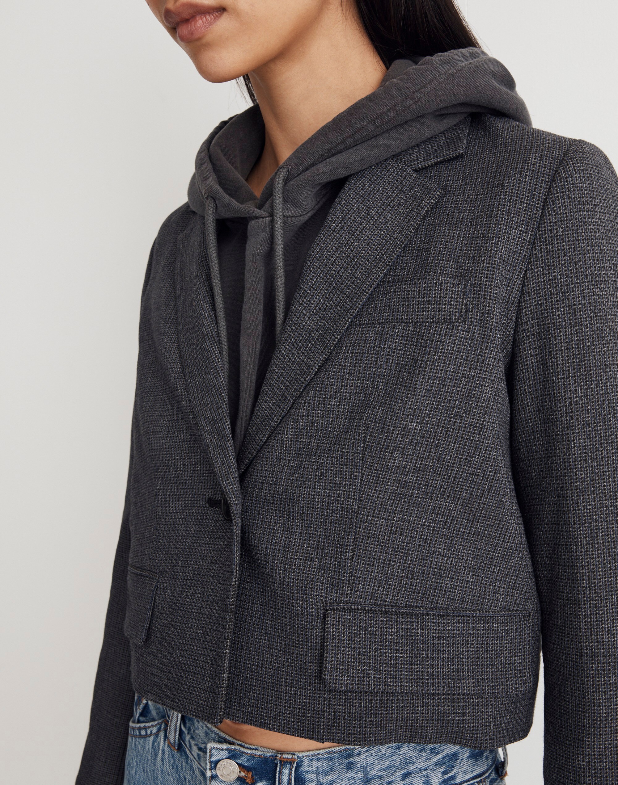 The Sutter Crop Blazer