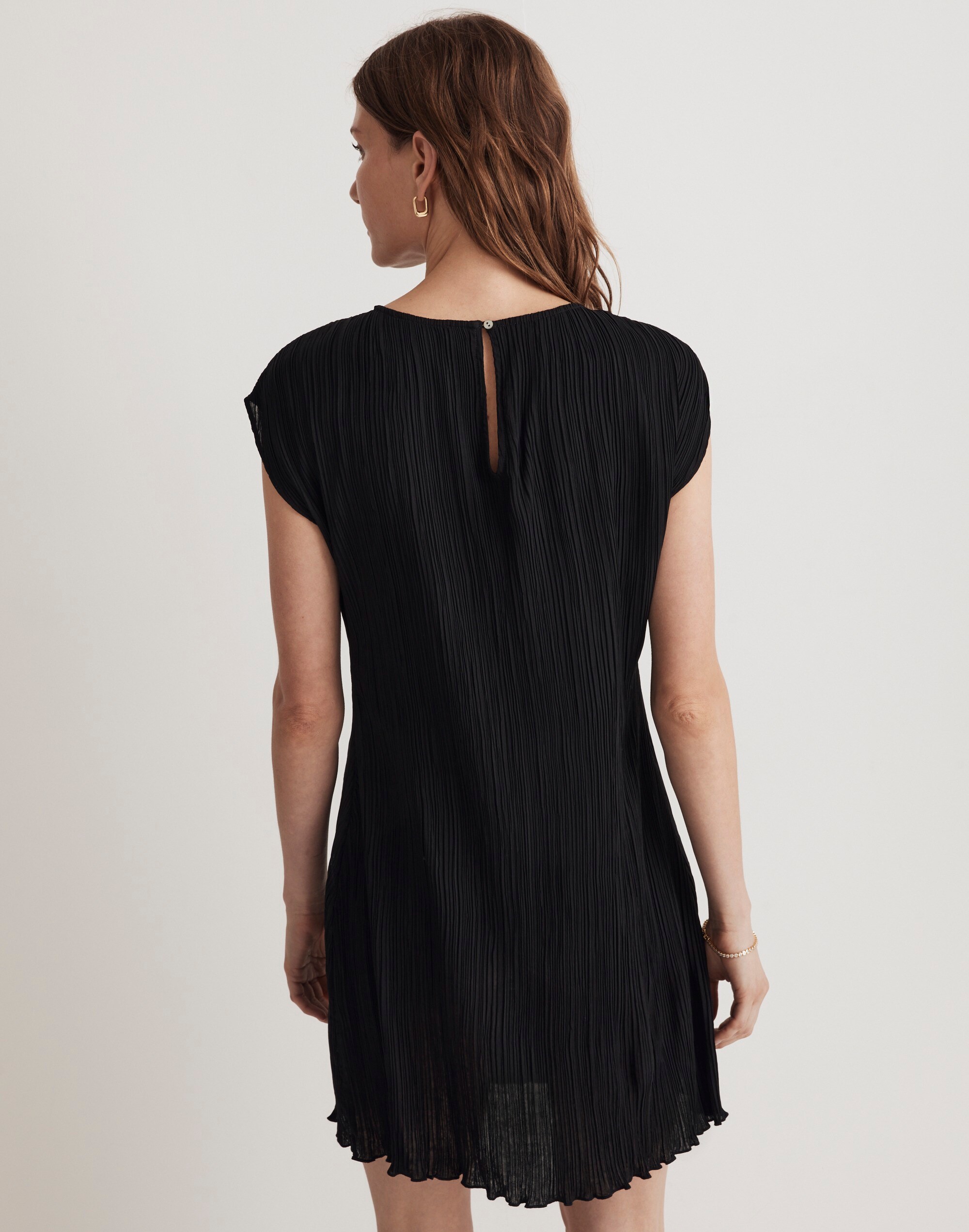 Pliss&eacute; Mini Tee Dress