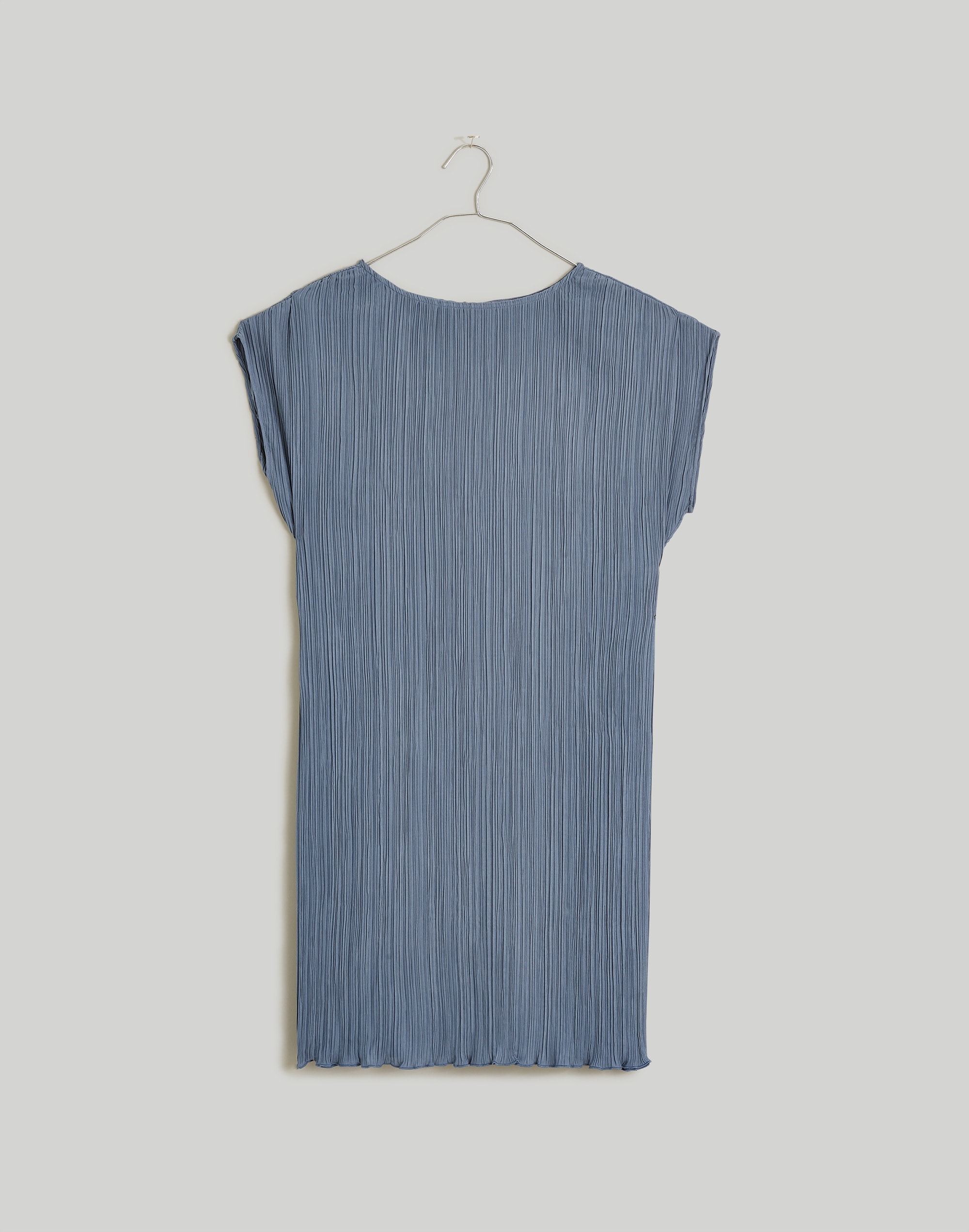 Pliss&eacute; Mini Tee Dress