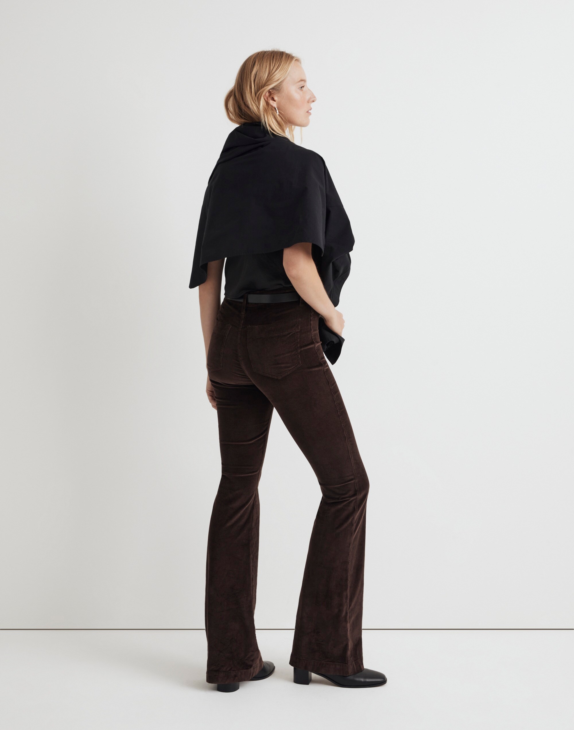 The Perfect Vintage Flare Pant in Corduroy