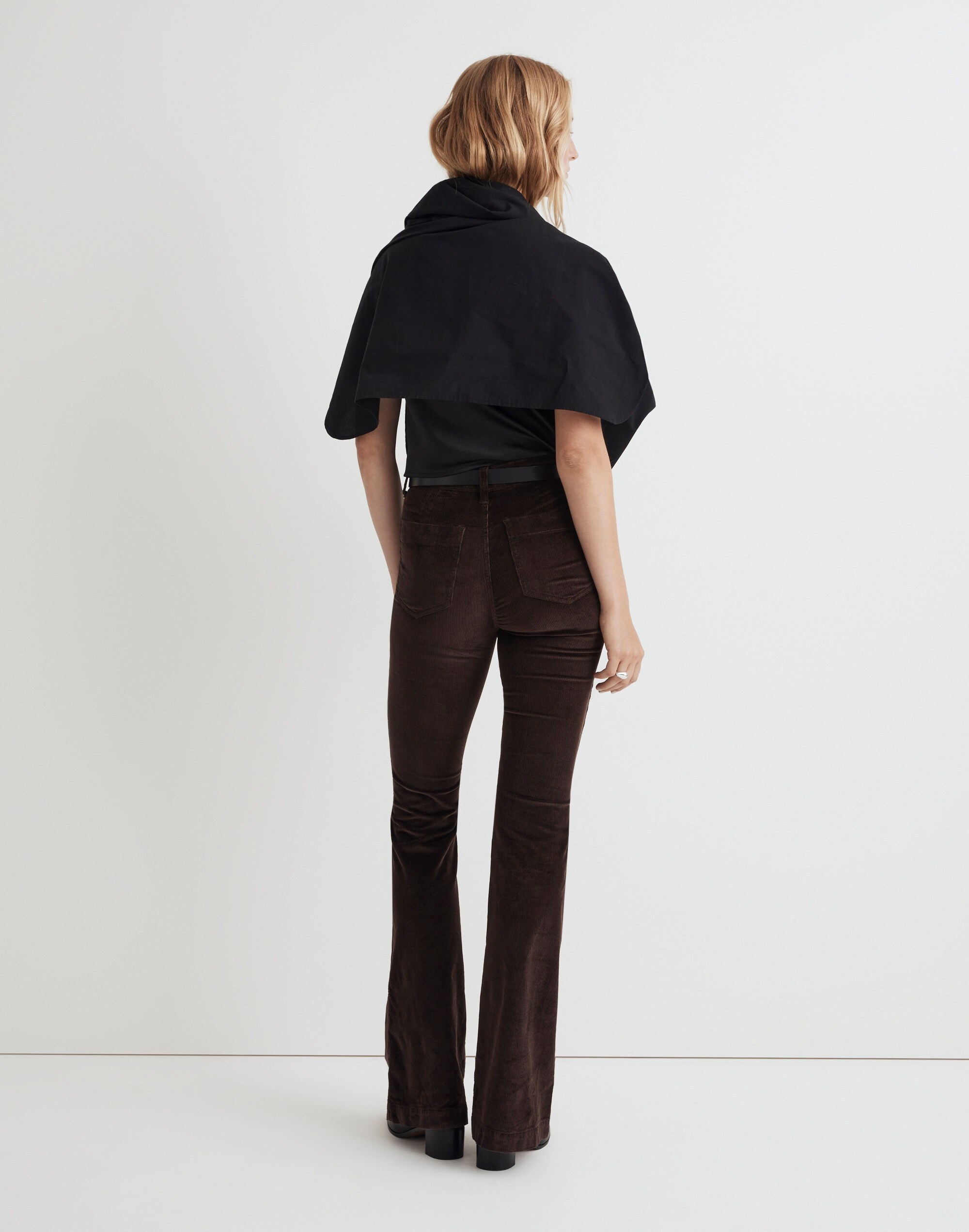 The Perfect Vintage Flare Pant in Corduroy