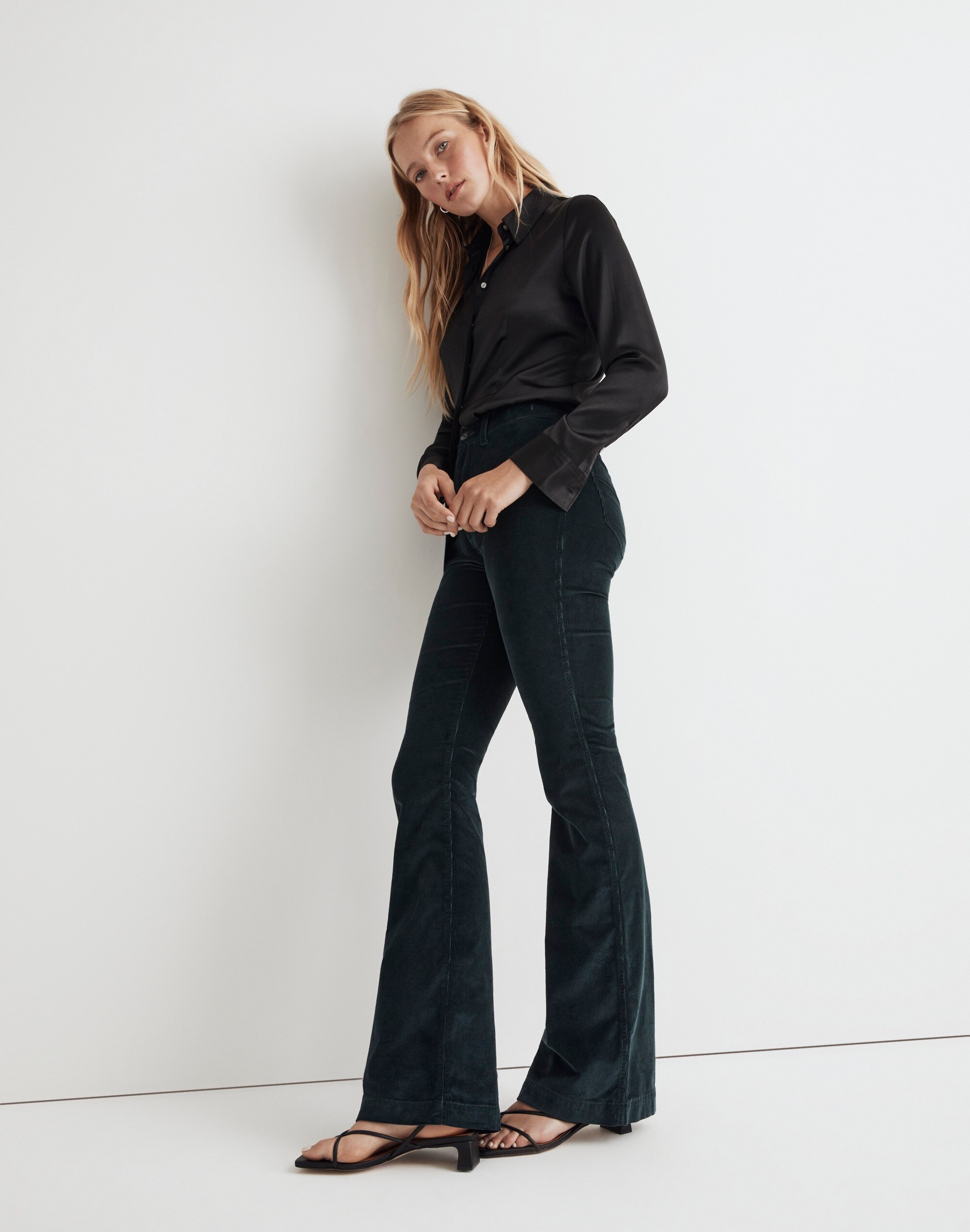 The Perfect Vintage Flare Pant in Corduroy | Madewell