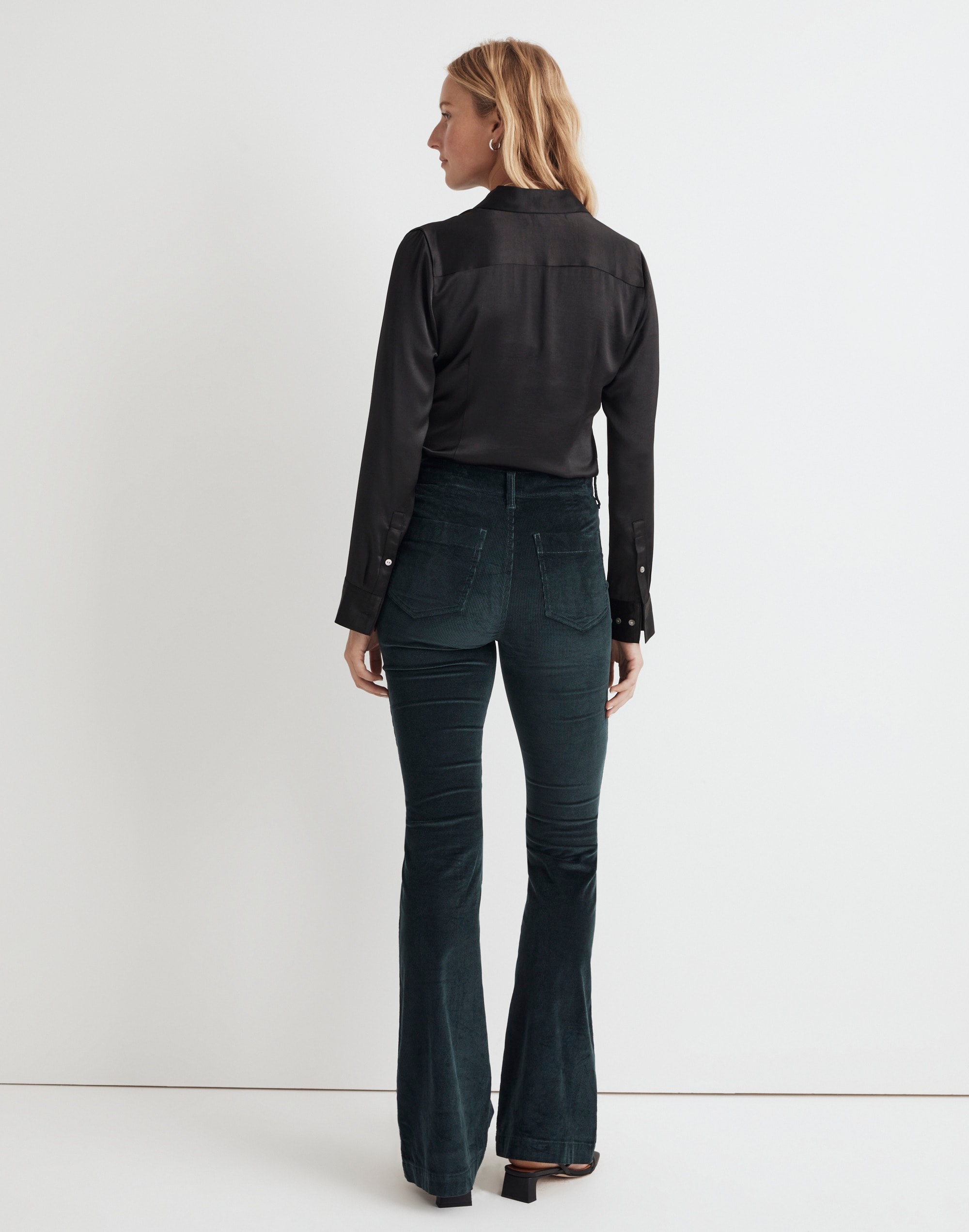 The Perfect Vintage Flare Pant in Corduroy