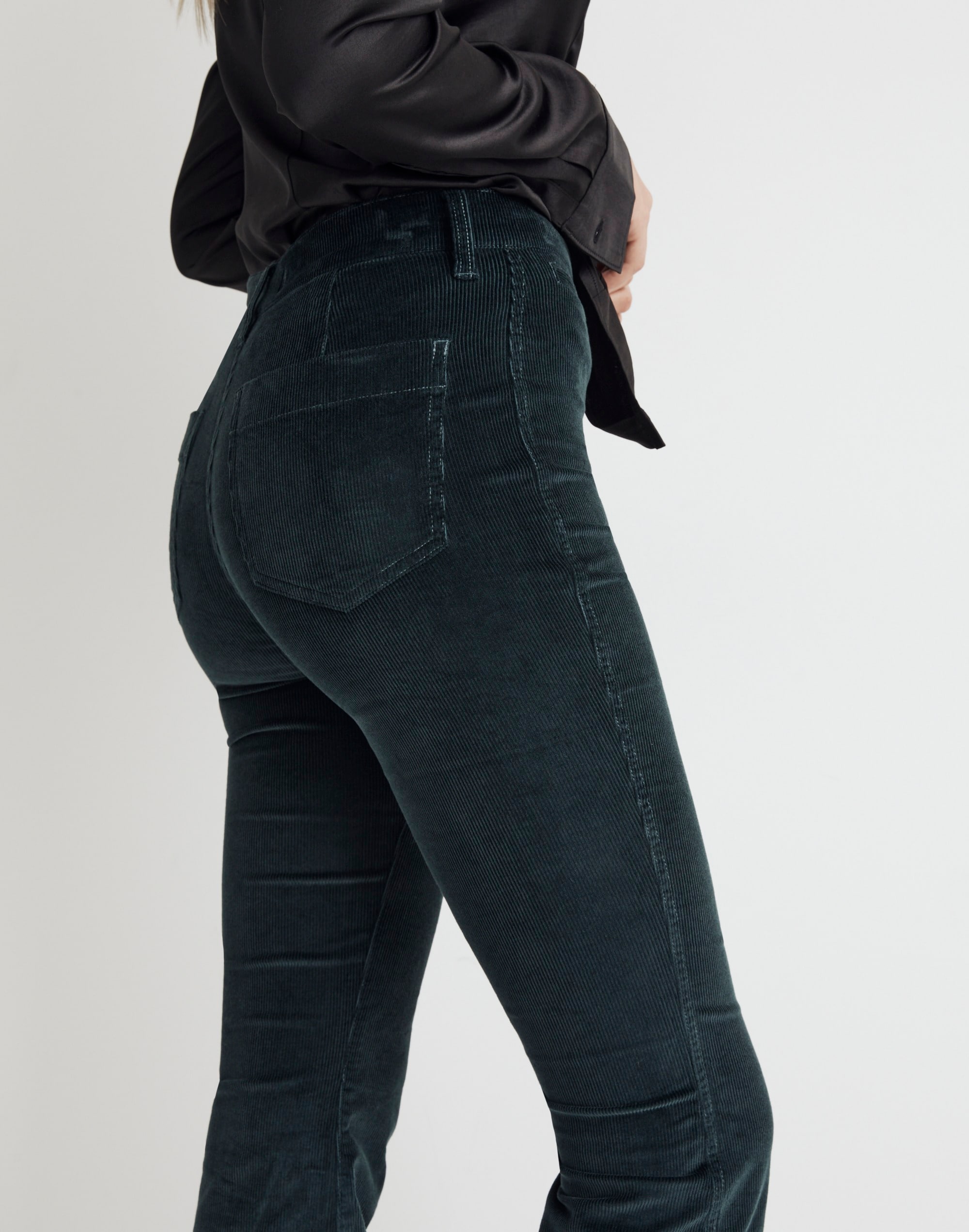 The Perfect Vintage Flare Pant in Corduroy