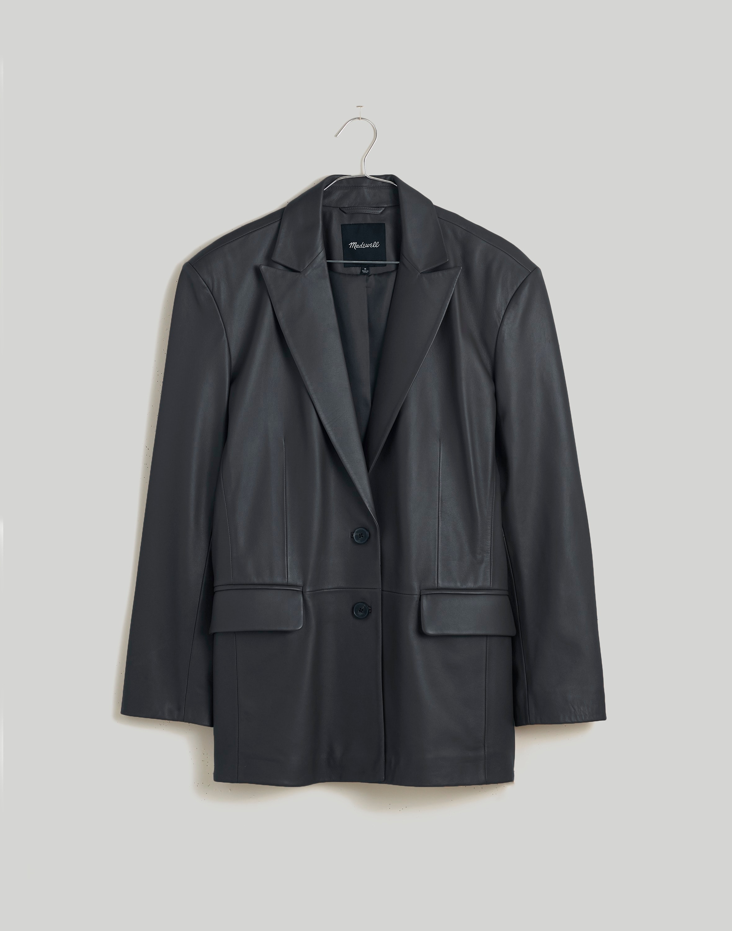 The Bedford Oversized Blazer Leather