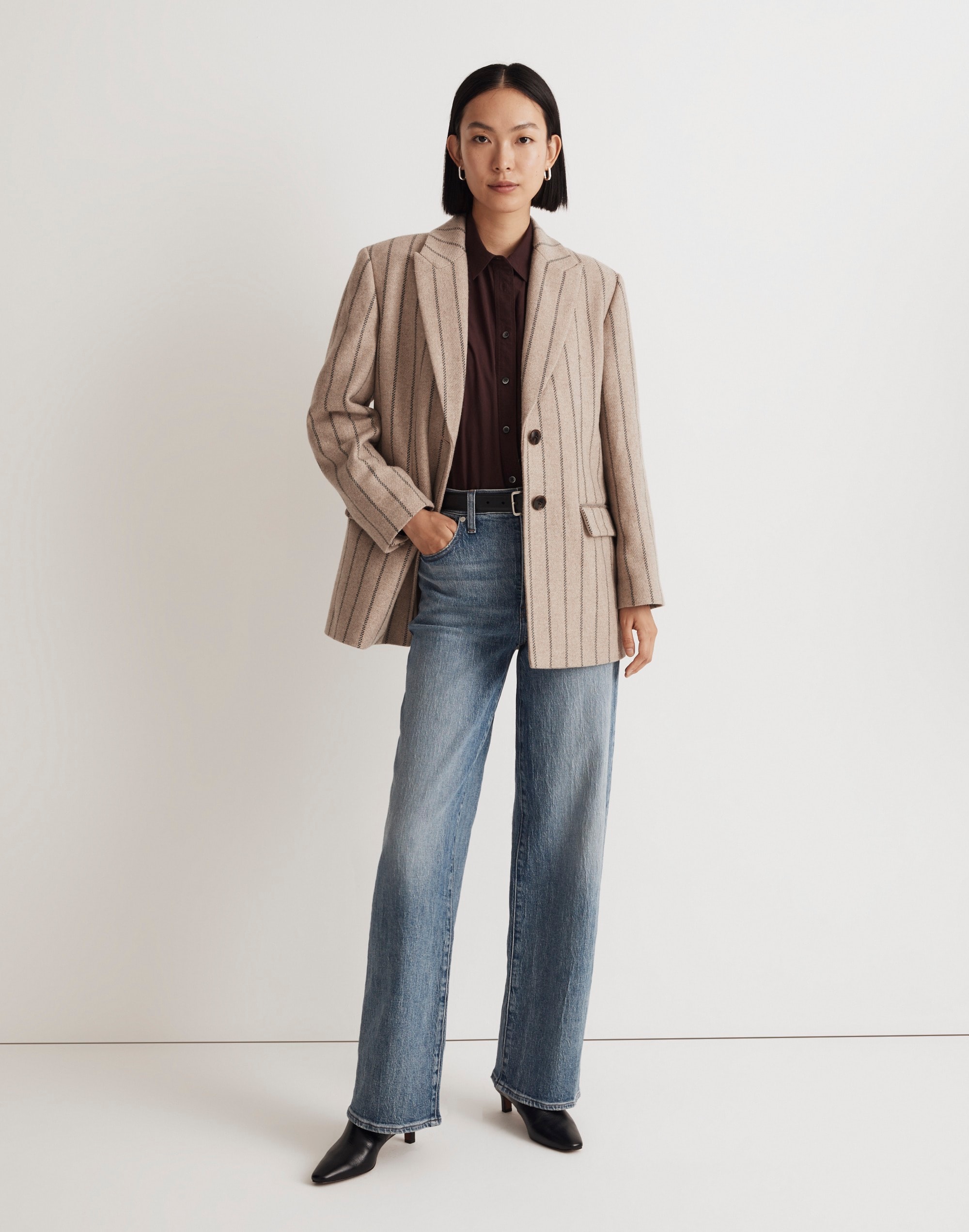 The Bedford Oversized Belted Blazer