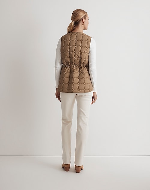 Quilted Oversized Puffer Vest